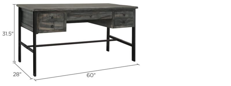 Moro Writing Desk Dimensions