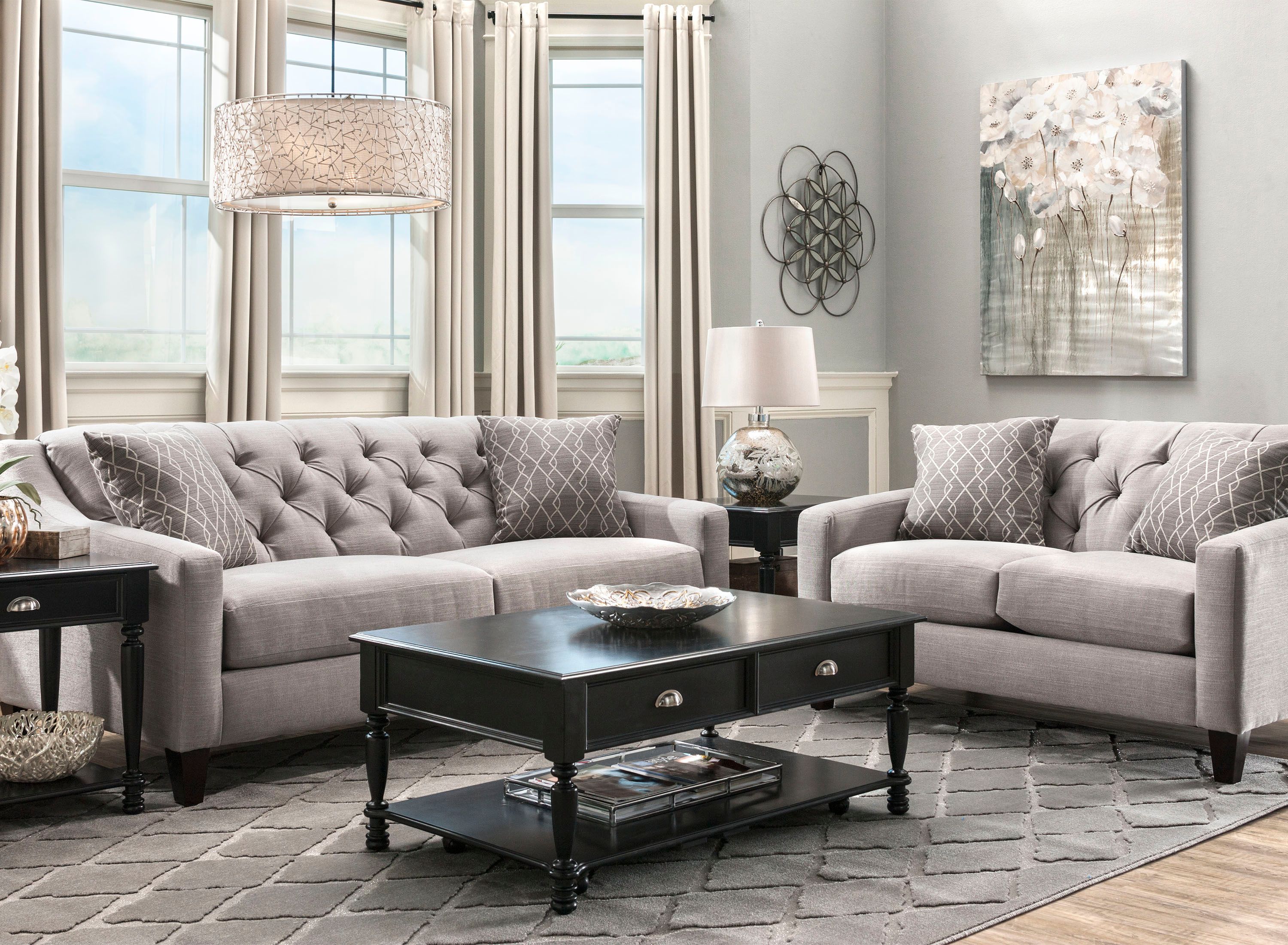 Densmore 2 Pc Sofa And Loveseat Set