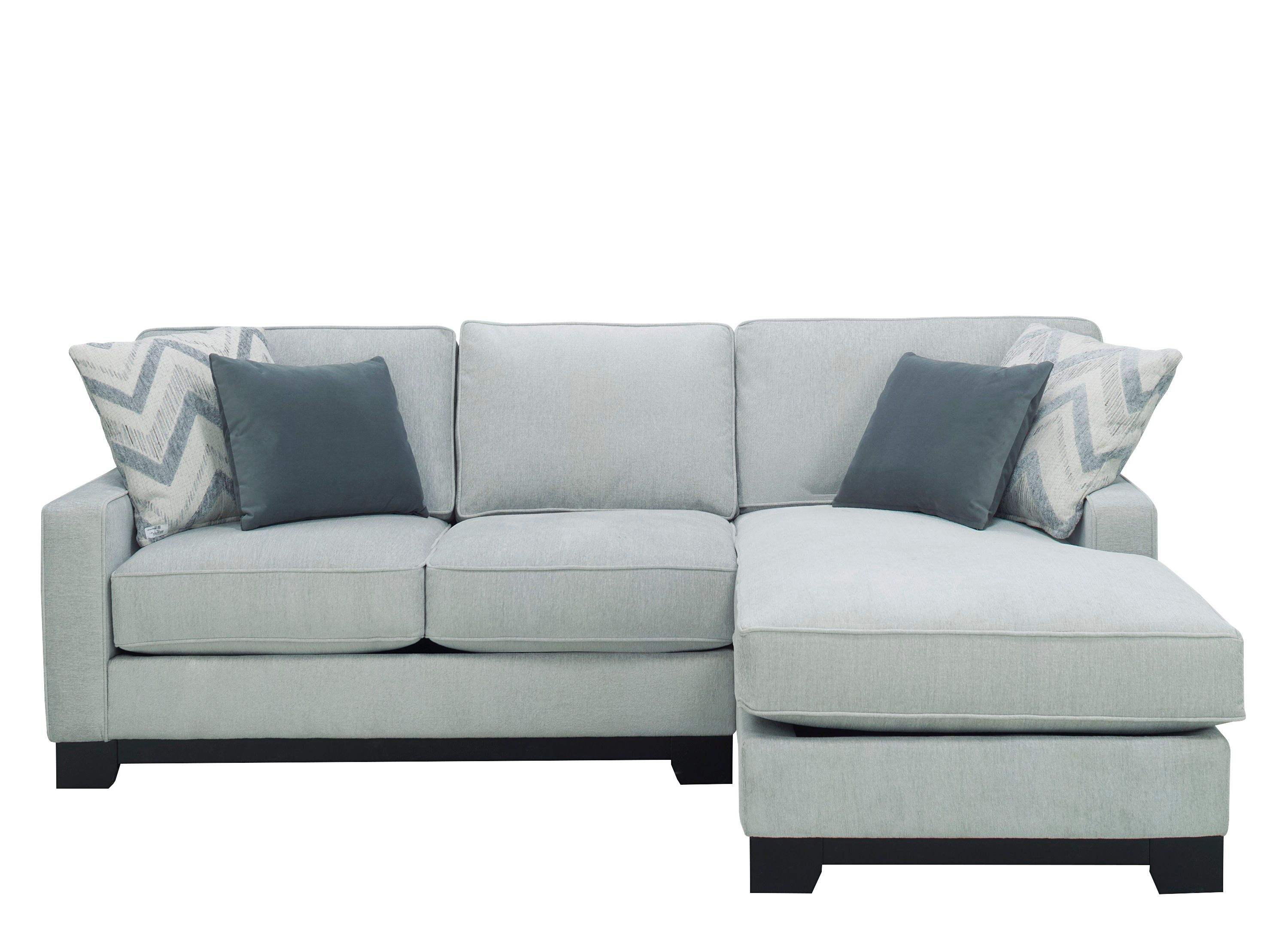 Affordable Furniture Impulse Espresso 2-Piece Sectional Sofa