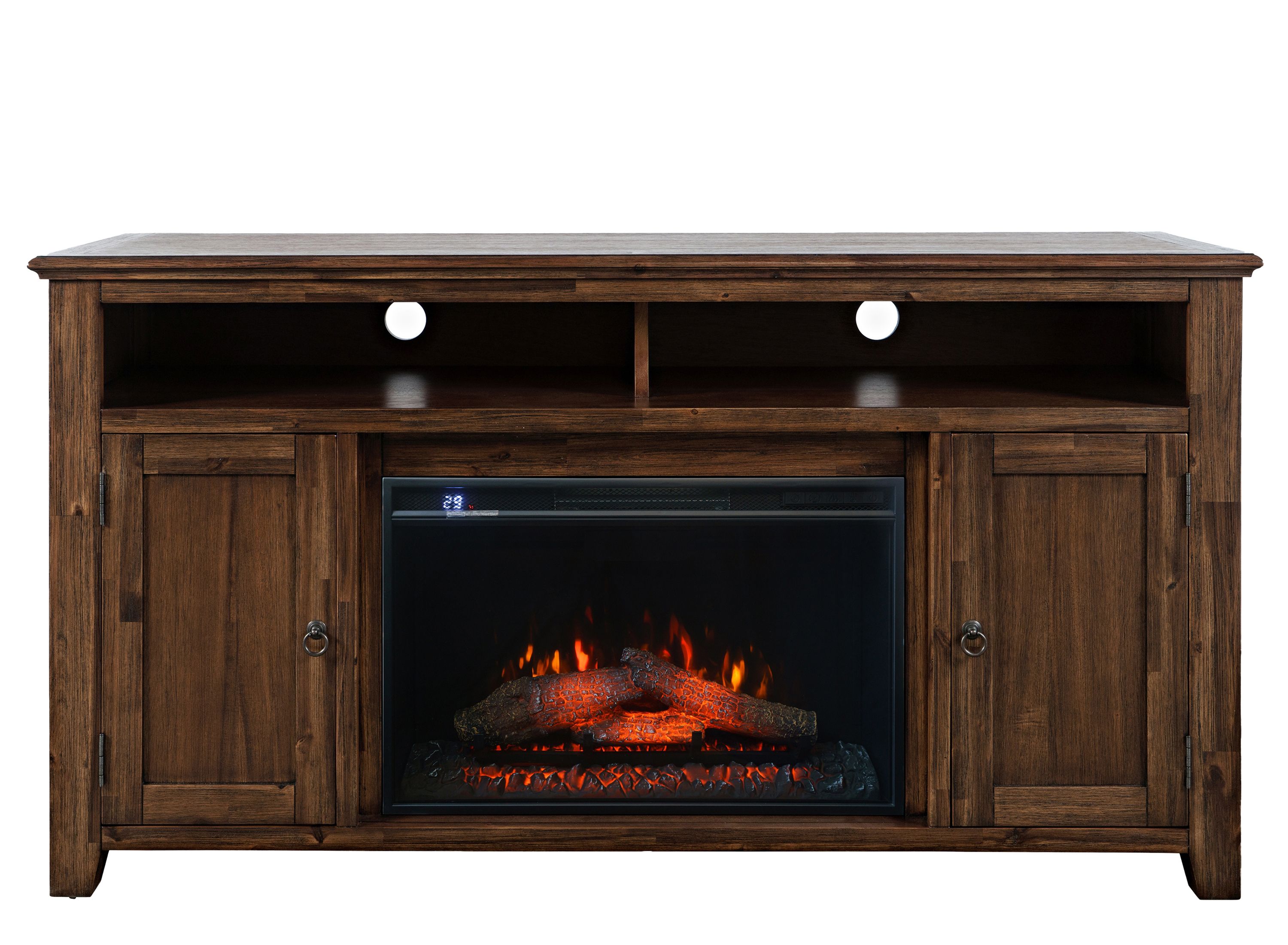 Bakersfield TV Stand w/ Electric Fireplace Raymour & Flanigan