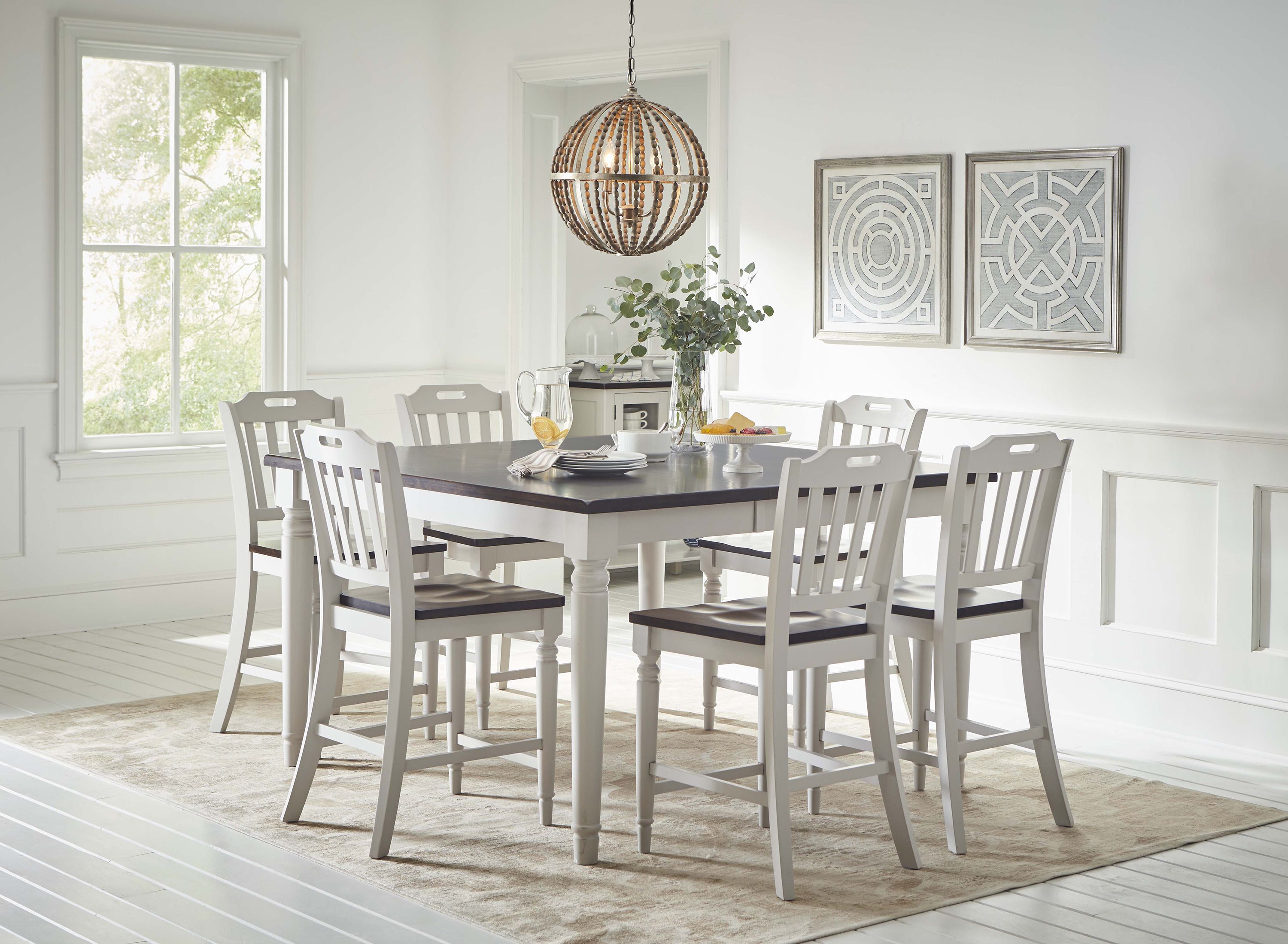 Mount Vernon 7-pc. Counter-Height Dining Set | Raymour & Flanigan