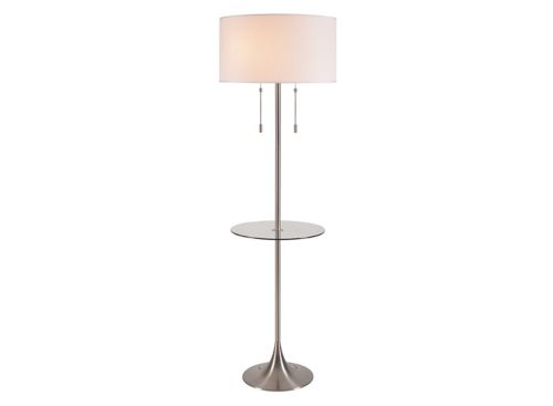 Stowe Tray Floor Lamp Raymour Flanigan, Floor Lamp With Table Attached Canada