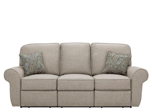 Stanton Chenille Wallaway Reclining, Raymour And Flanigan Leather Reclining Sofa