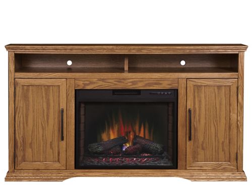 Raymour flanigan deals tv stand fireplace