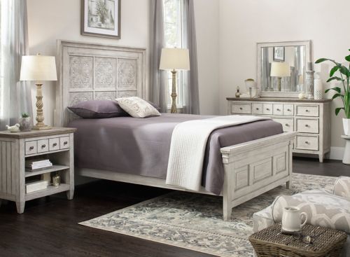 Magnolia Park 4 Pc Bedroom Set, Raymour And Flanigan King Bed Frame
