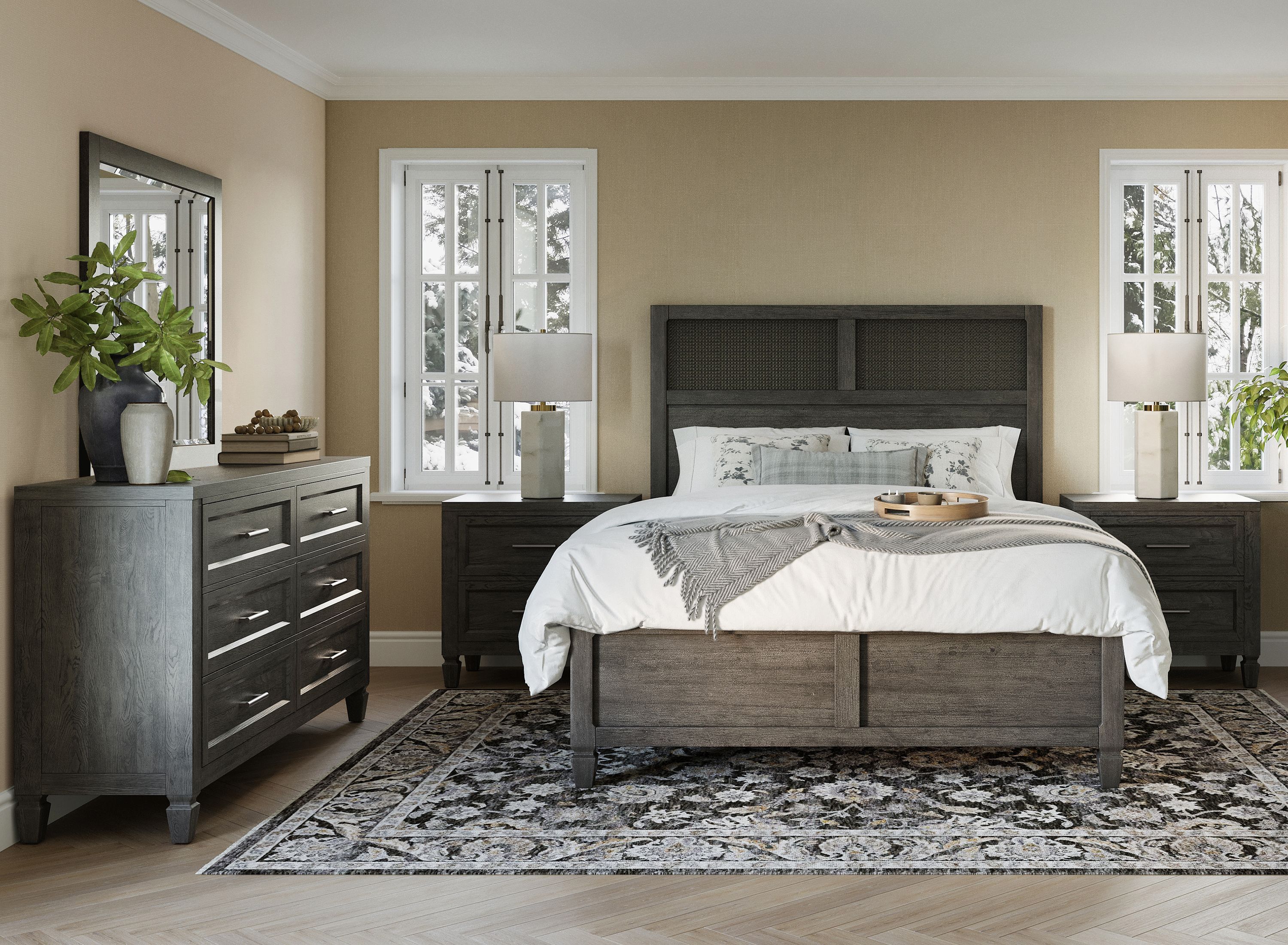 Dutton 4-pc. Bedroom Set | Raymour & Flanigan