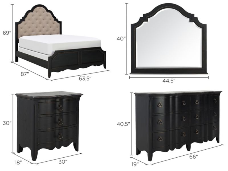 Coronado 4-pc. Bedroom Set | Raymour & Flanigan