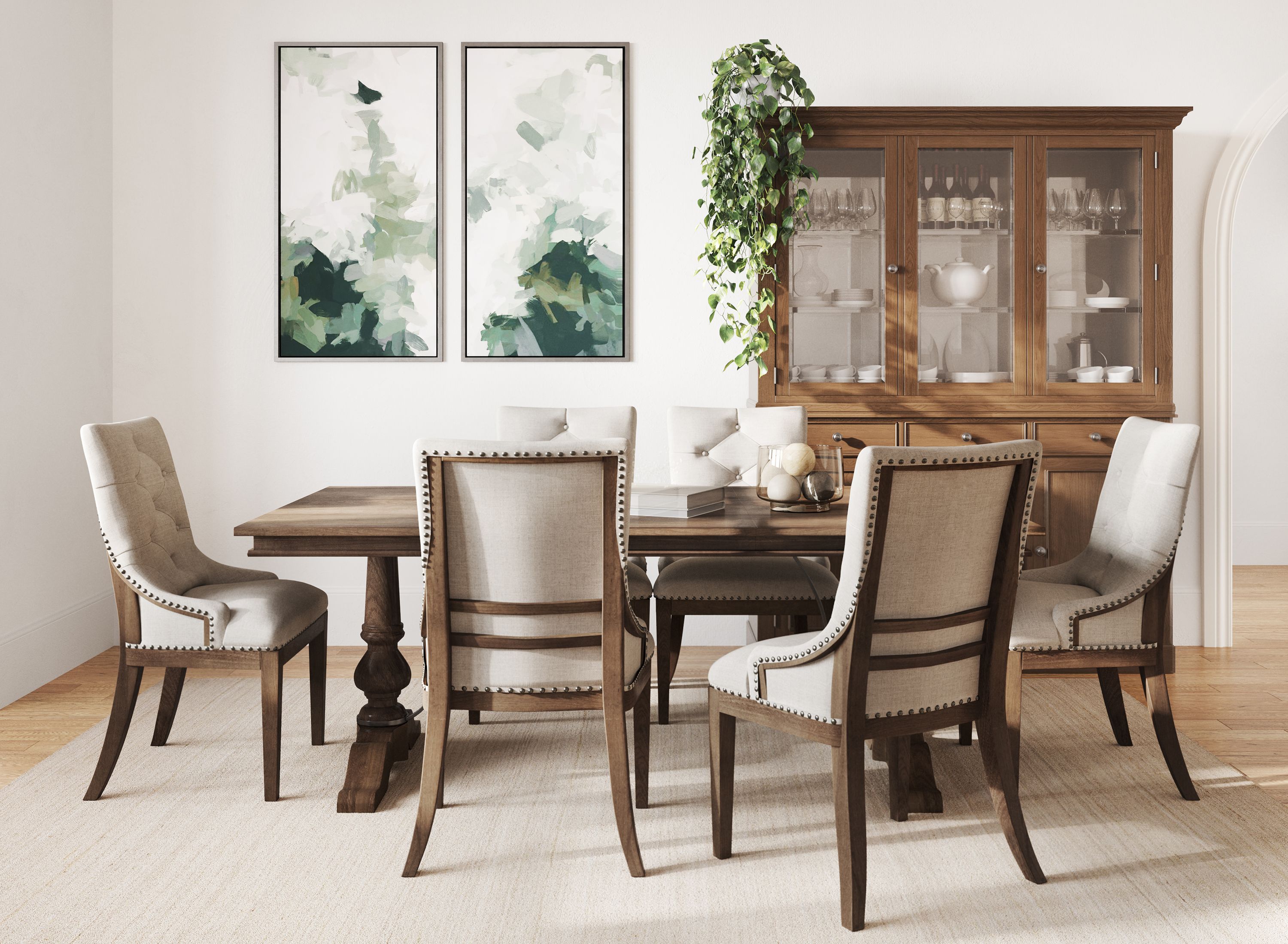 Caelan 7 piece online dining set