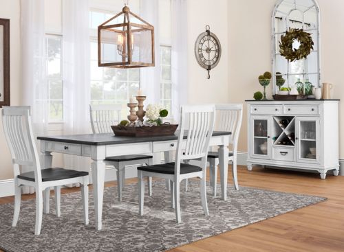 Raymour and flanigan 5 on sale piece dining set