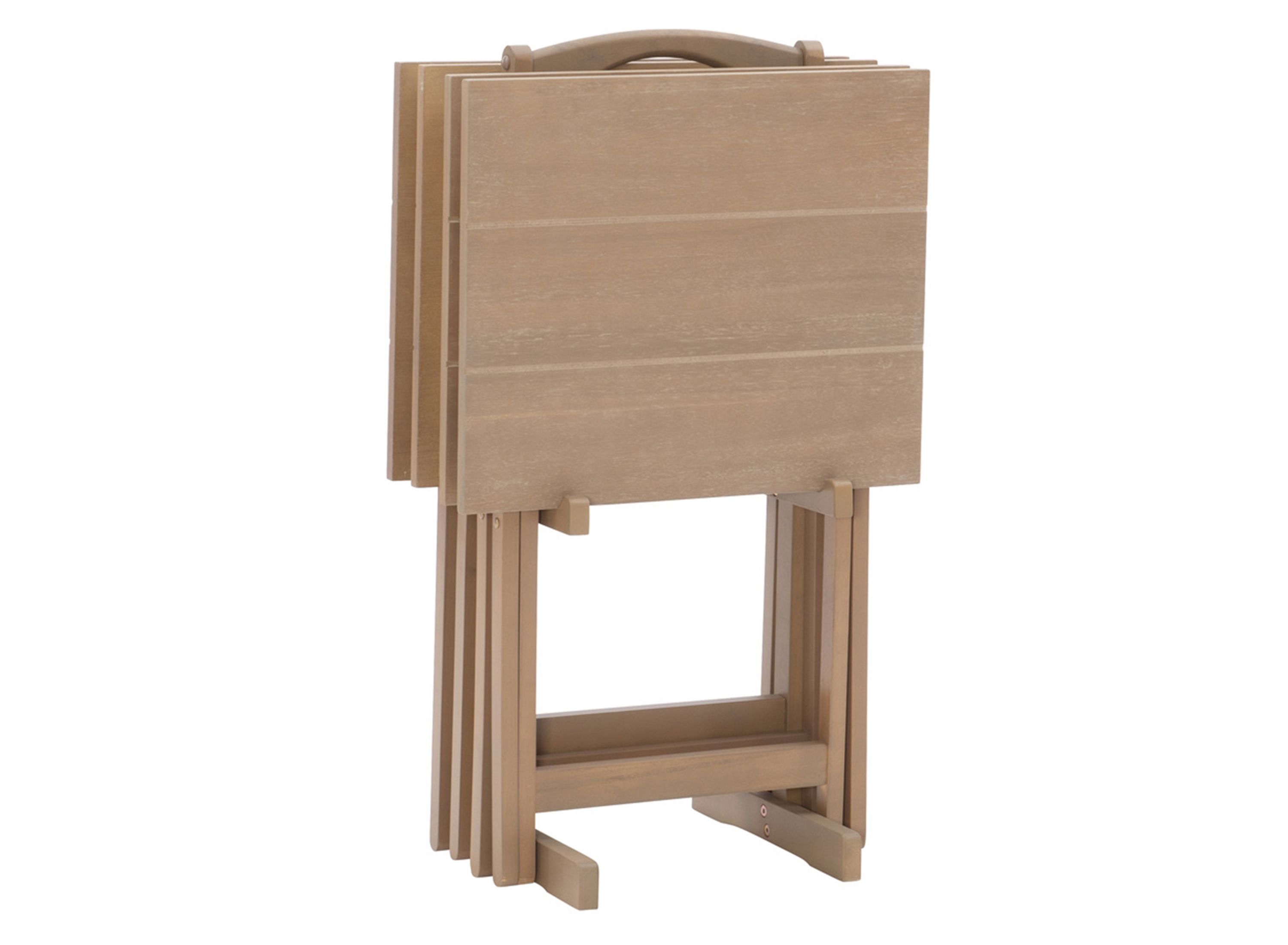 Acacia Tray Table Set