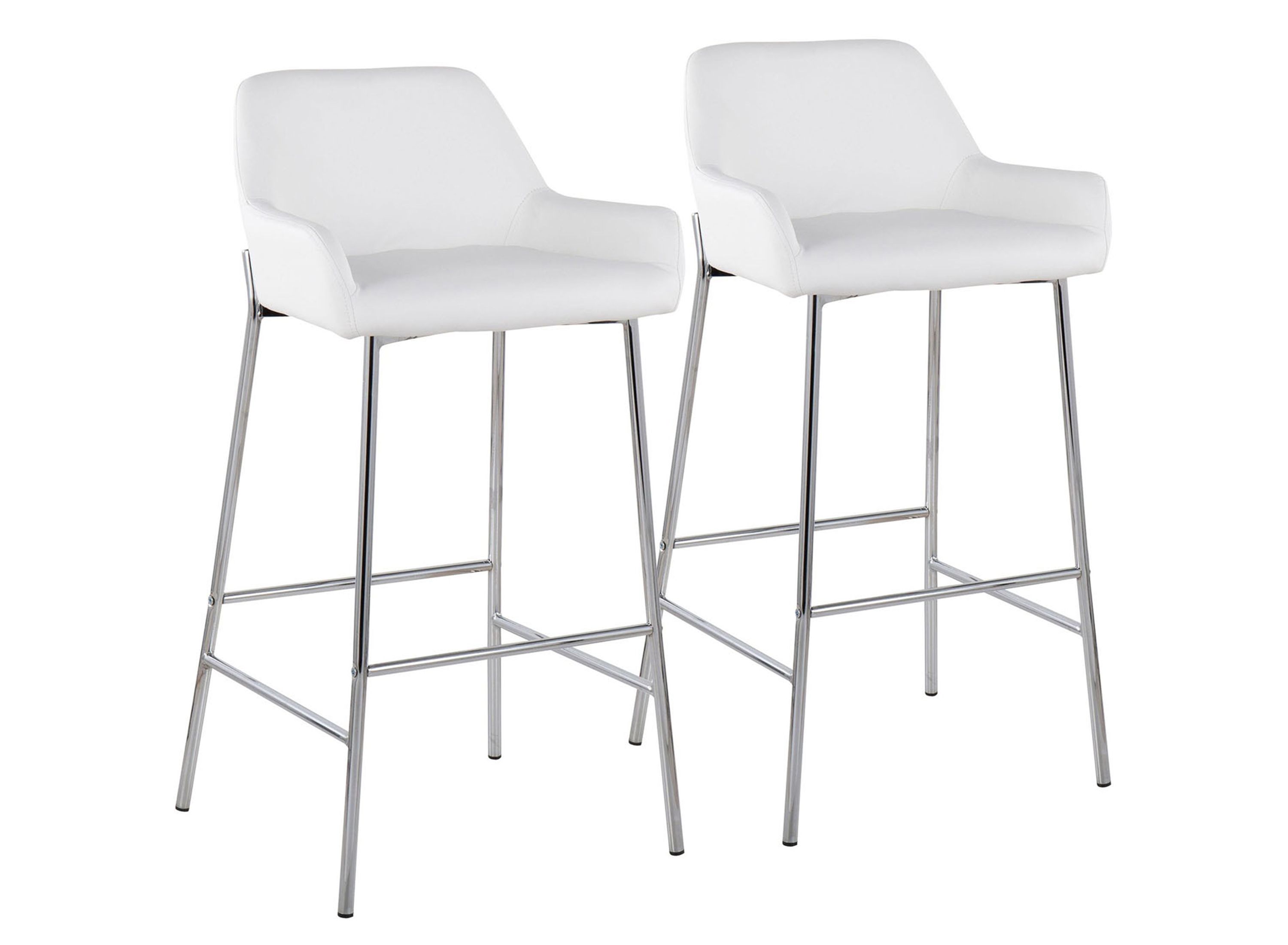 Daniella Bar Stool Set Of 2 Raymour And Flanigan