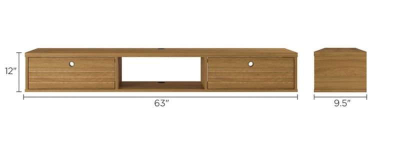 Sona Floating Desk Dimensions