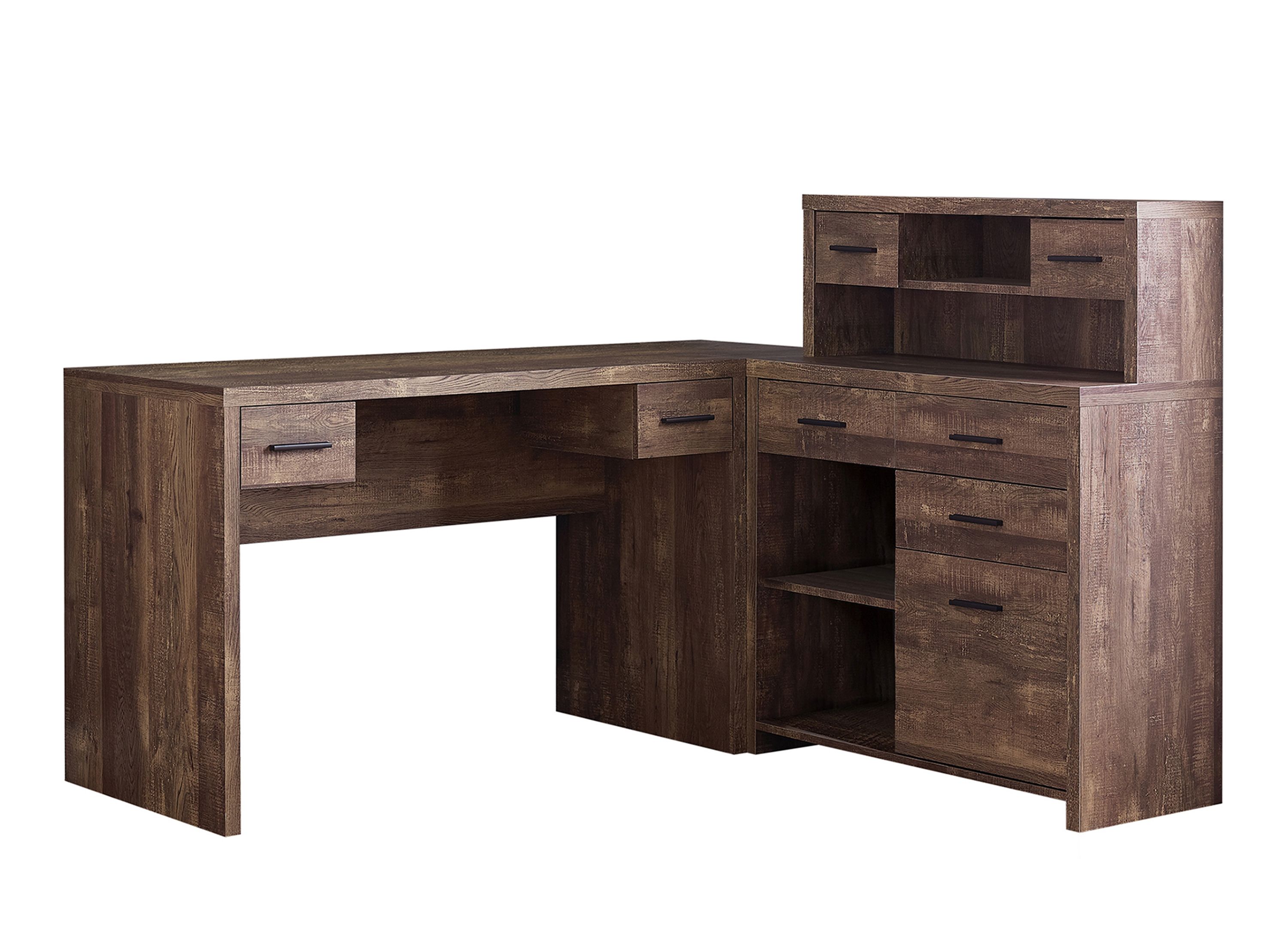 Santana L-Shaped Computer Desk | Raymour & Flanigan