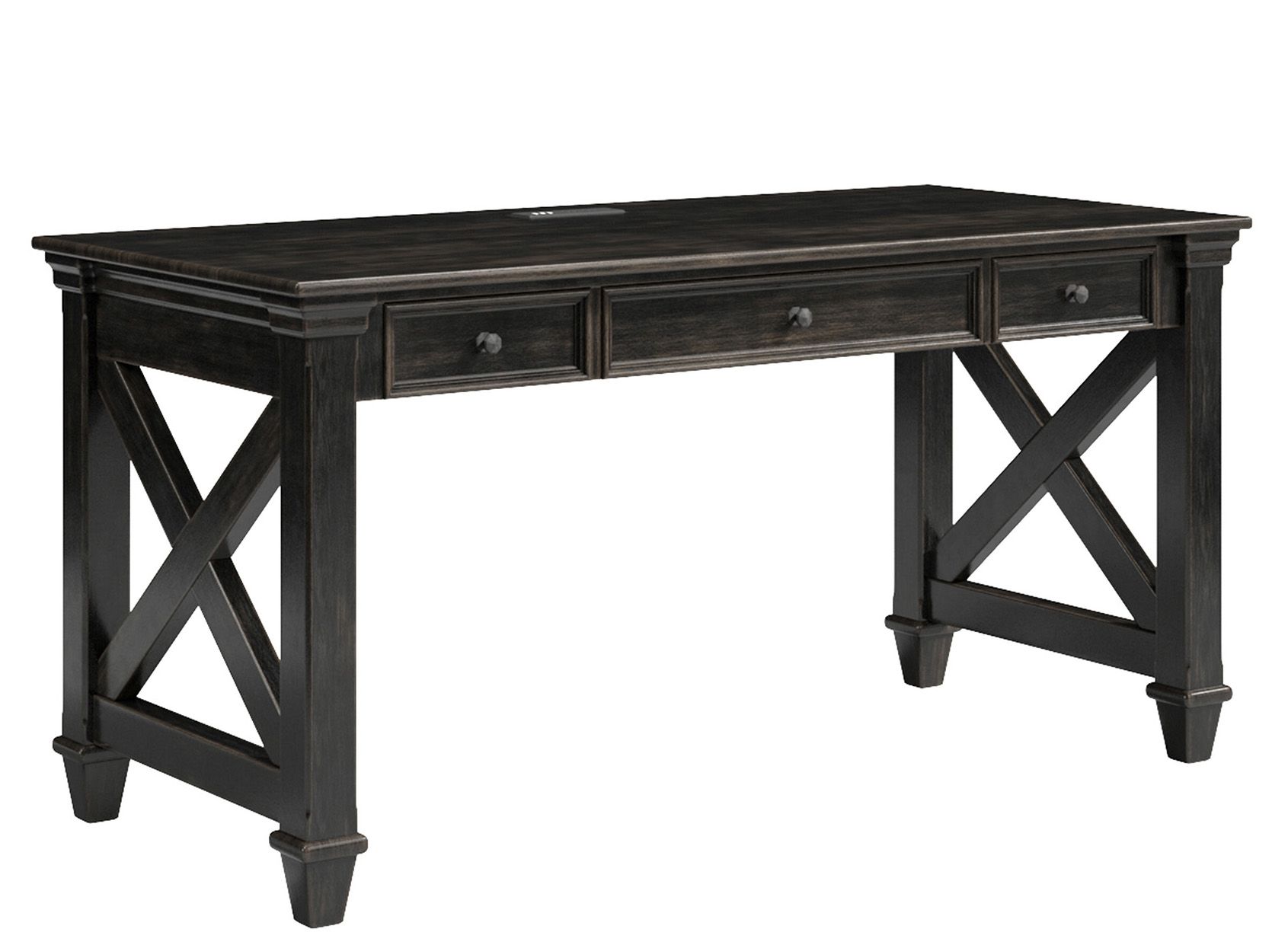 Kingston Traditional Wood Writing Desk | Raymour & Flanigan