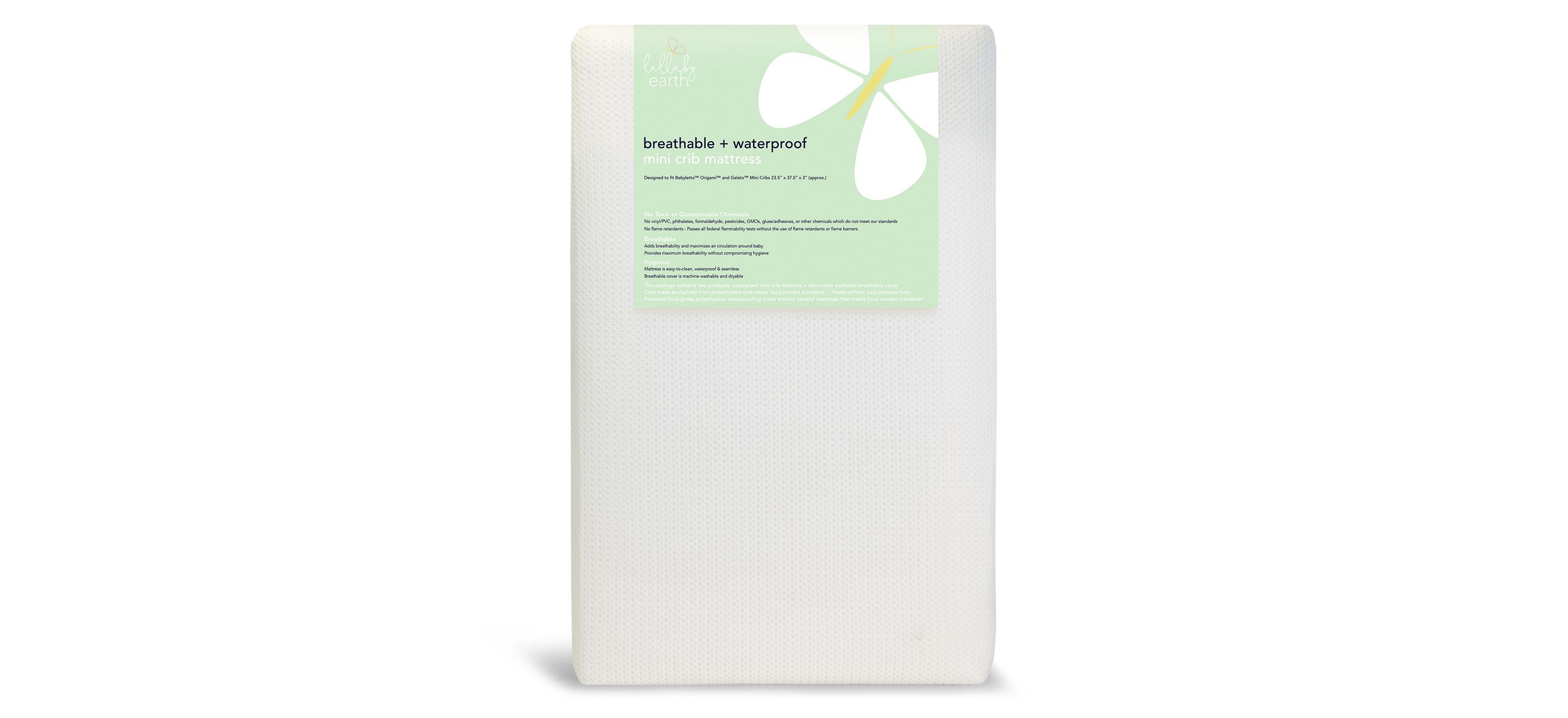 Lullaby Earth Breathe Safe Mini Crib Mattress Raymour & Flanigan