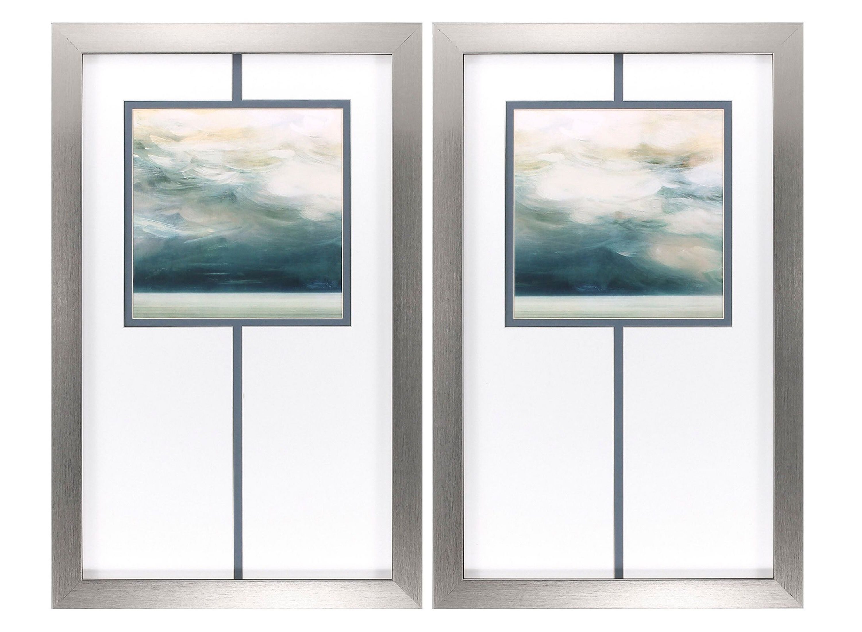 Ocean Breeze Wall Art Set of 2 Raymour & Flanigan