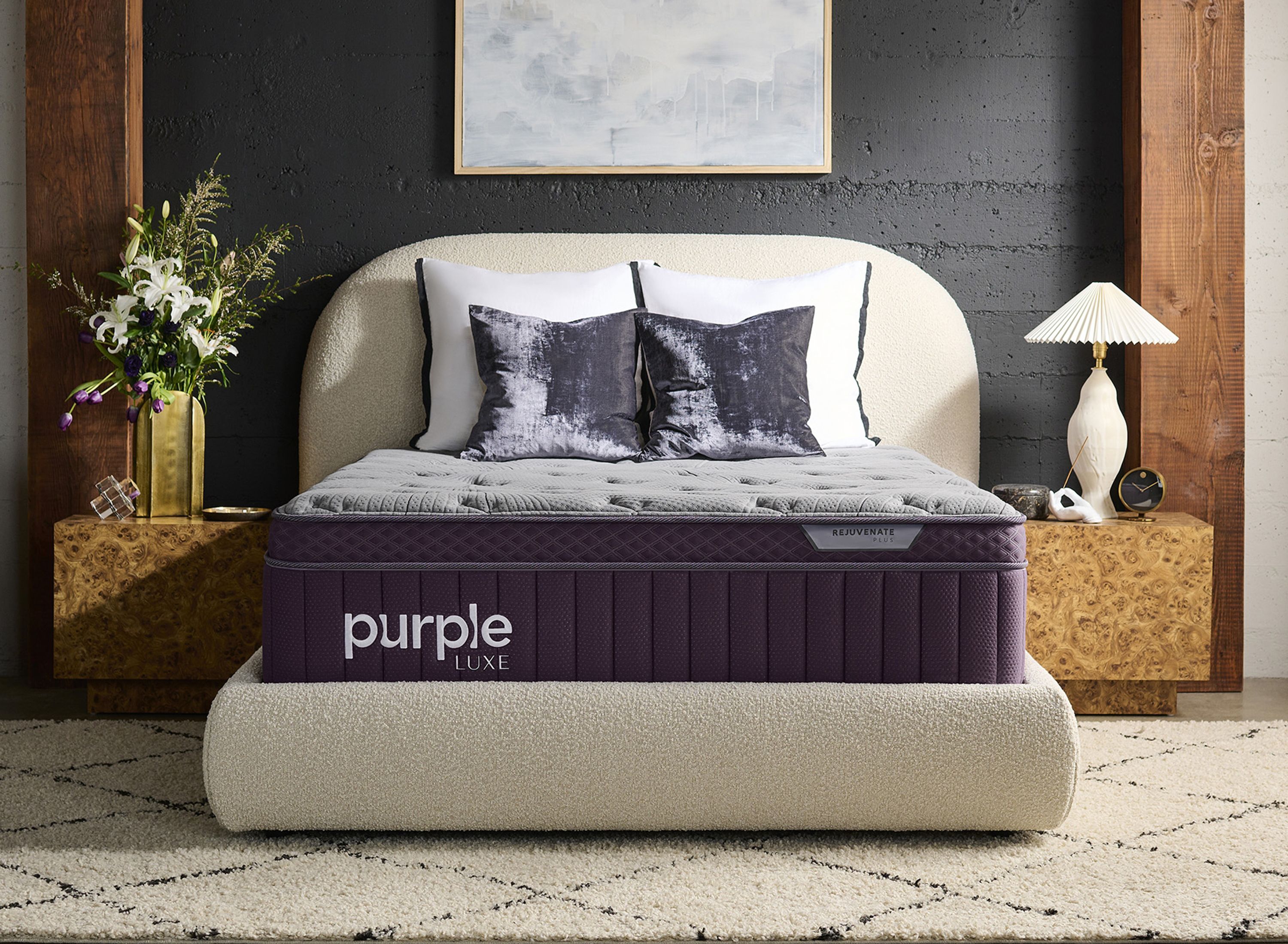 Purple Luxe RejuvenatePlus™ Soft Pillow Top Mattress Raymour & Flanigan