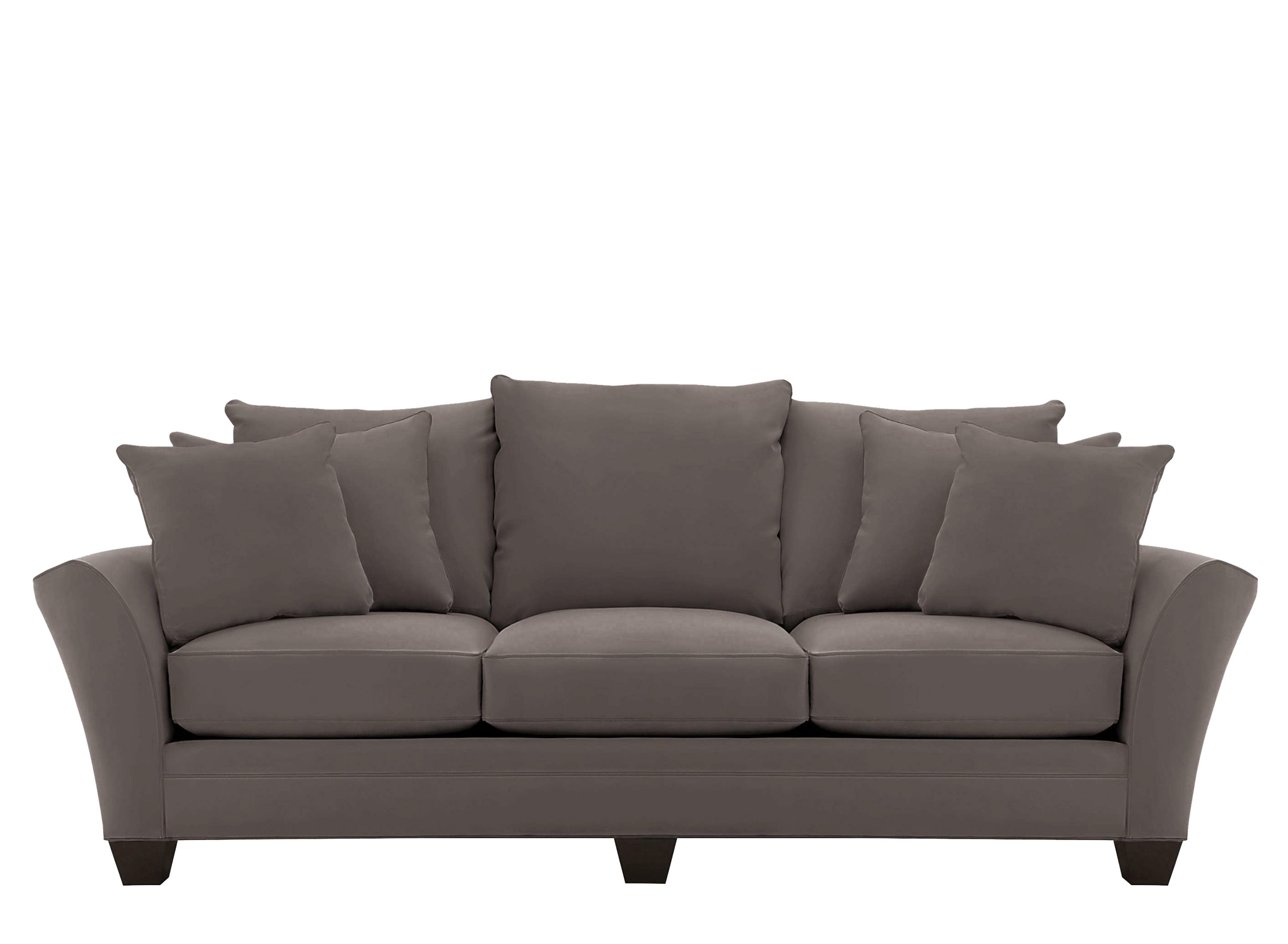 Briarwood Microfiber Sofa Suede So Soft Slate Raymour Flanigan