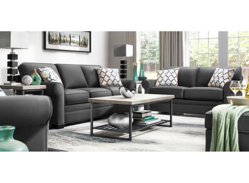 Glendora microfiber store sofa