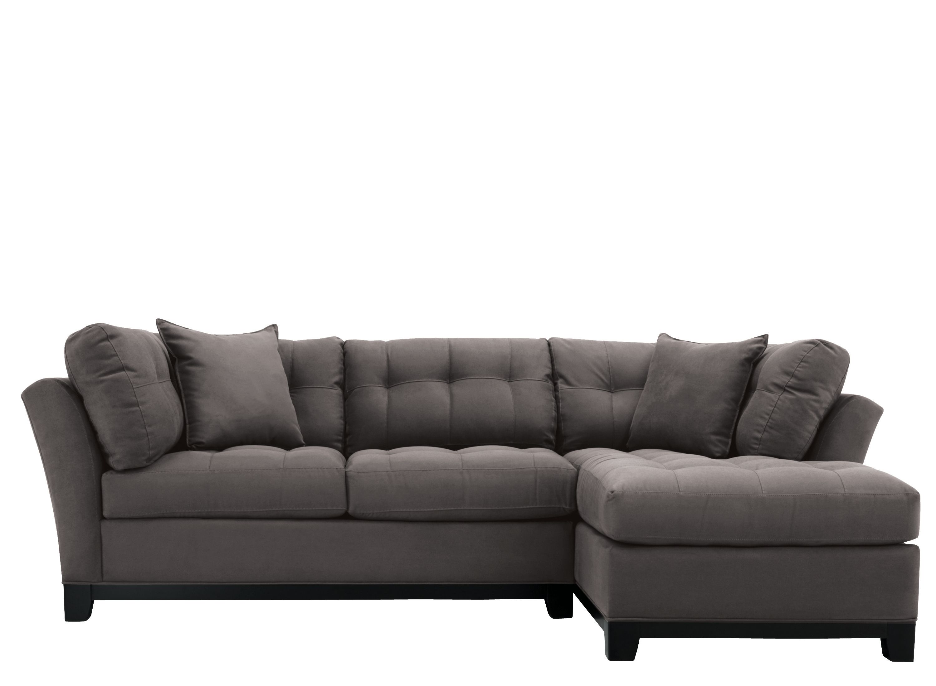 Cindy Crawford Home Metropolis 2 Pc Microfiber Sectional Sofa