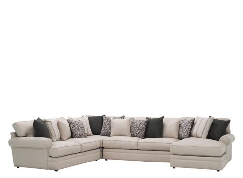 Wilkinson 4 Pc Sectional Sofa, Raymour And Flanigan Microfiber Sectional Sofas