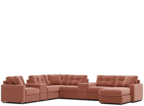 Raymour and flanigan on sale marsala sectional