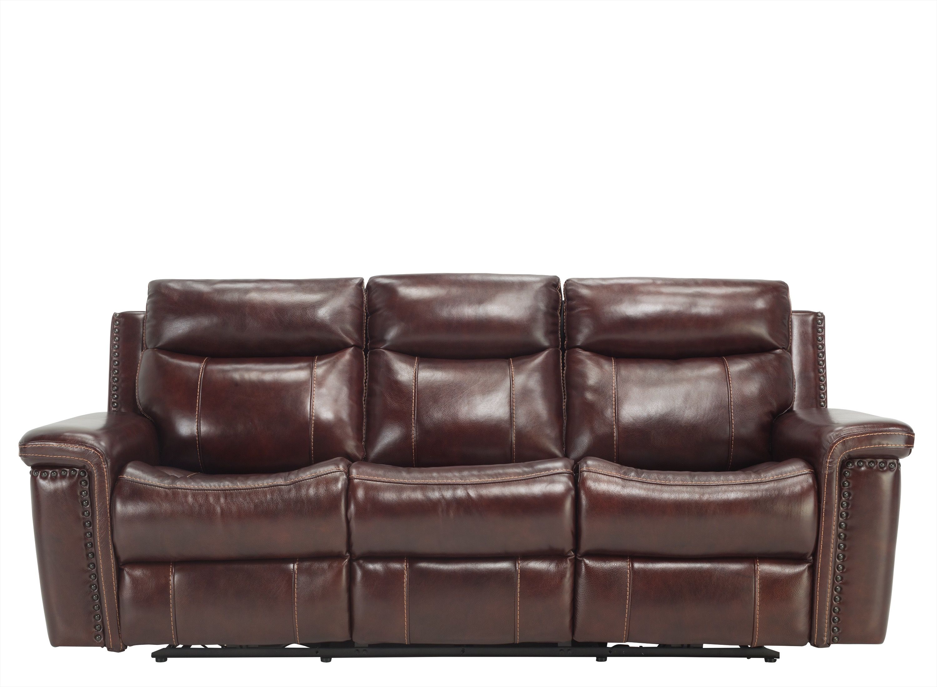 Magellan leather power online reclining sofa