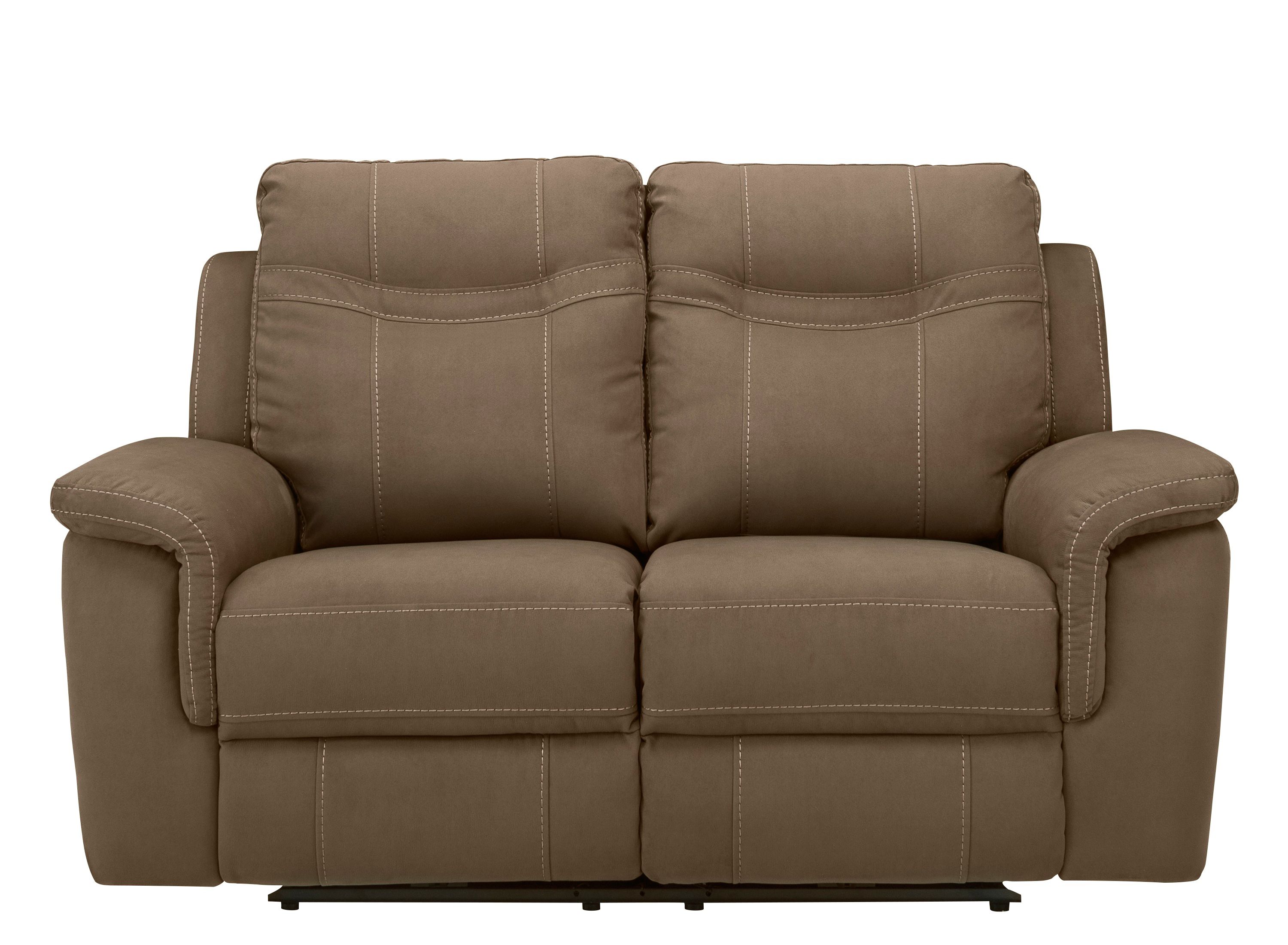 Microfiber power deals reclining sofa