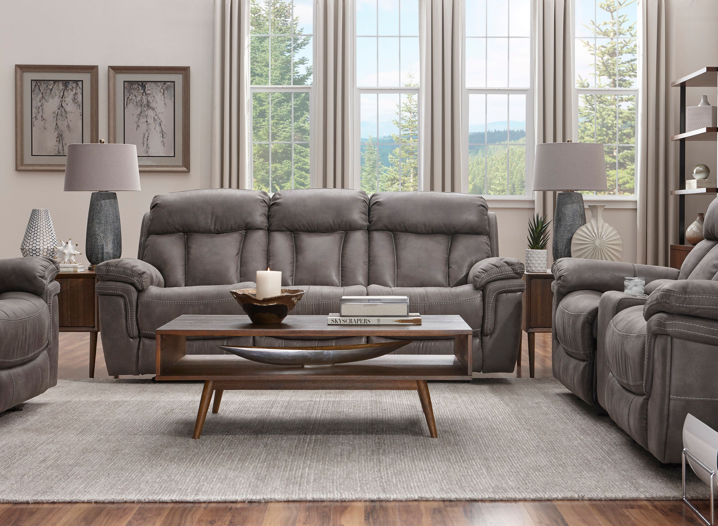 Raymour and flanigan sofa store and loveseat set