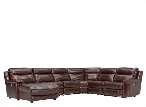 Raymour and flanigan leather store sectional sofa