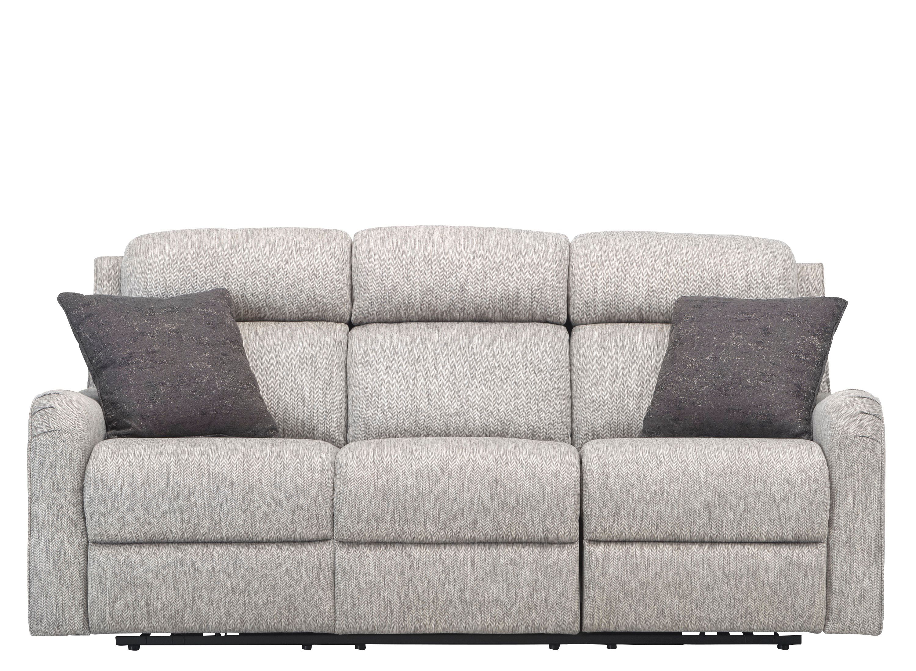 Waverly Power Reclining Sofa Silver Raymour Flanigan