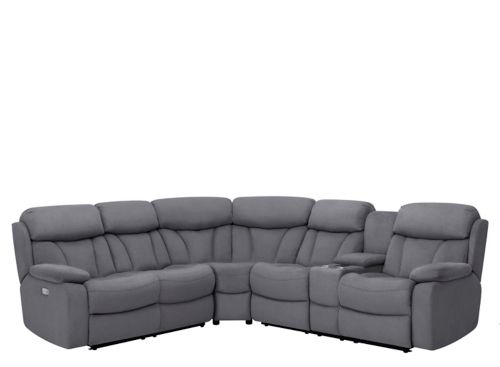 Power Reclining Sectional Sofa, Leather Reclining Sofa With Massage