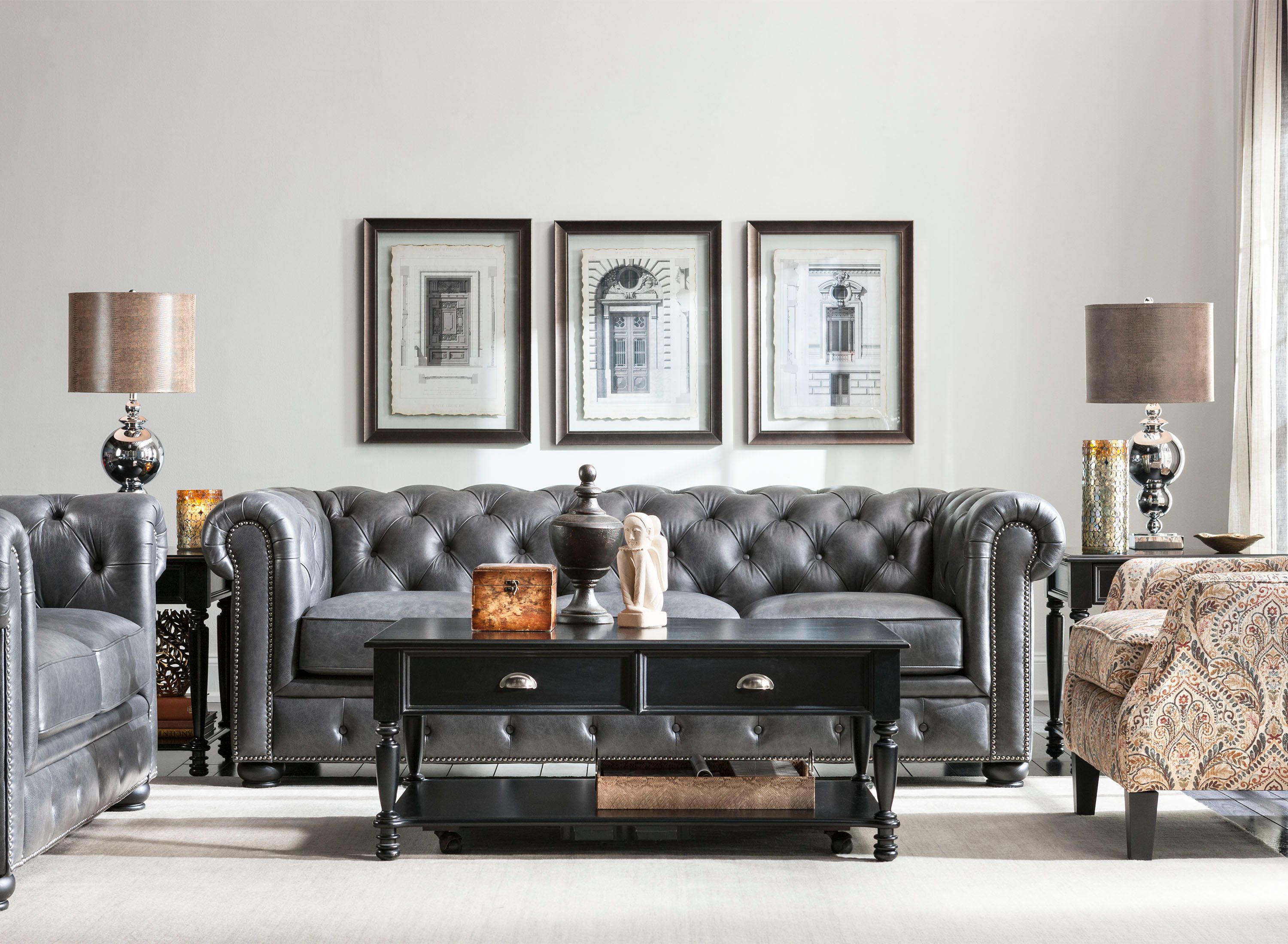 Pc Leather Sofa And Loveseat Set