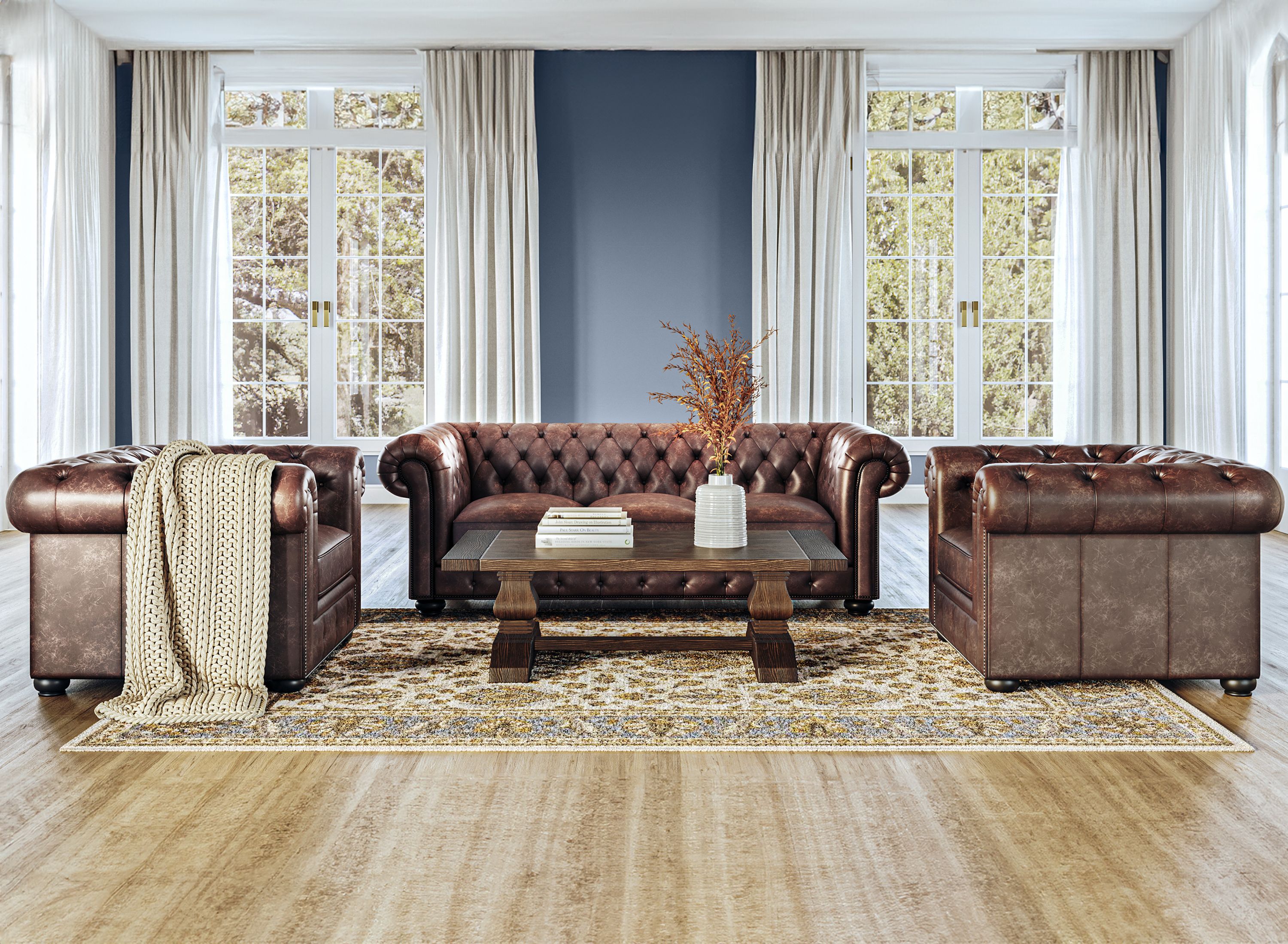 Hutchinson Living Room Set Raymour & Flanigan