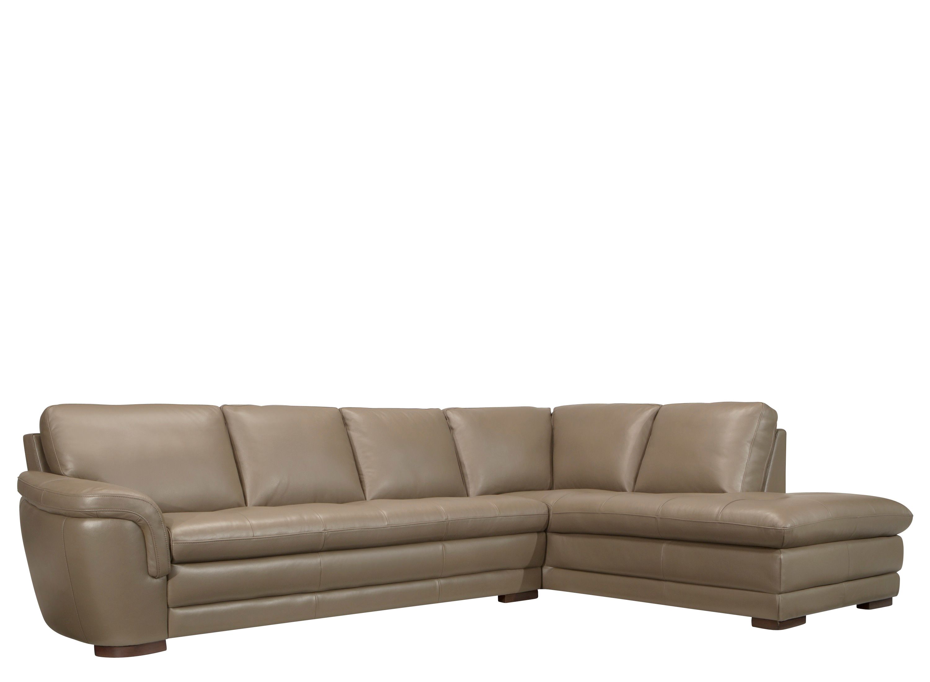 garrison leather sectional sofa