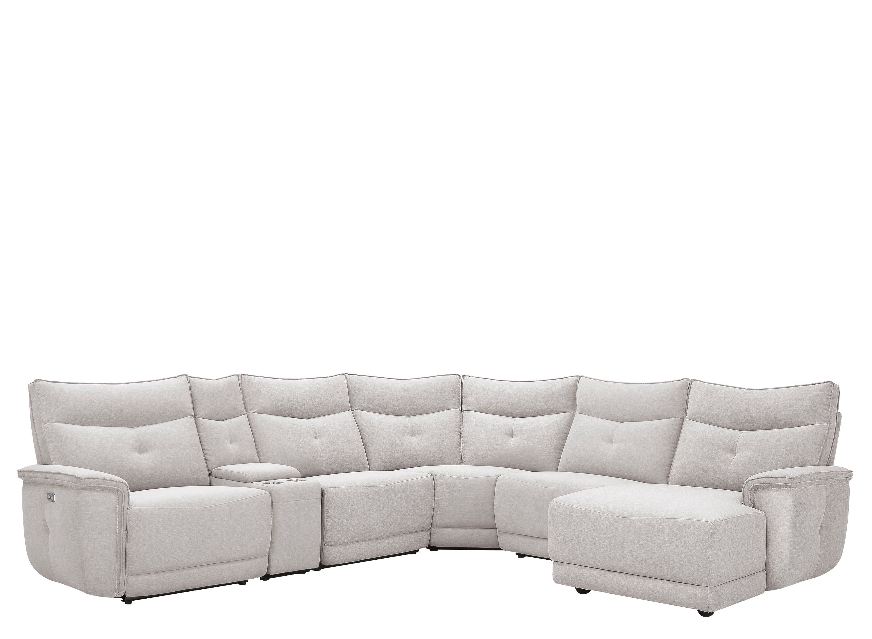 Raymour and store flanigan reclining sectional