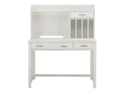 White desk with hutch shop under $200