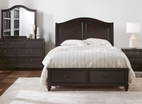 Brooklyn Queen Platform Storage Bed Raymour Flanigan