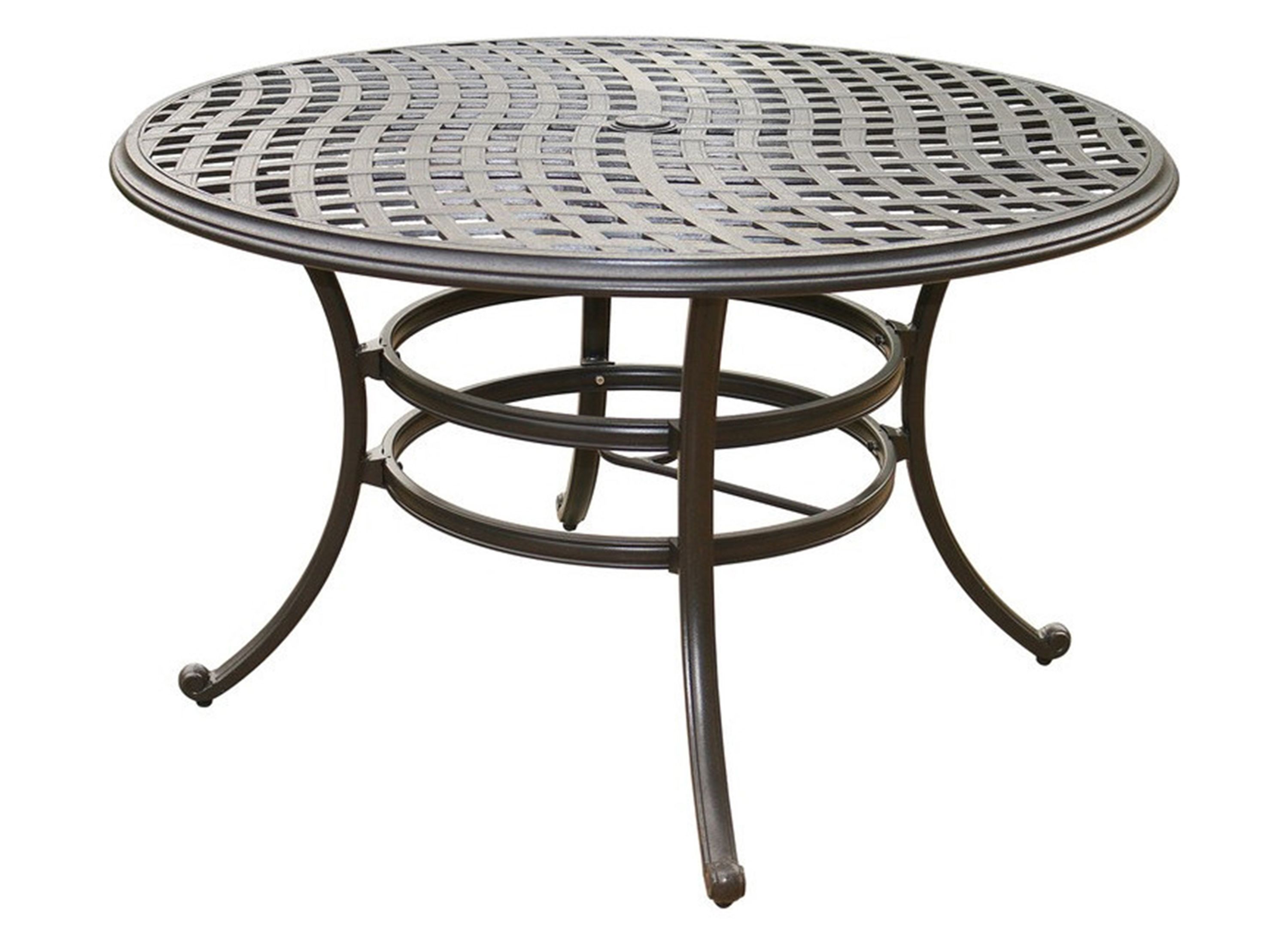 Halston Outdoor Round Dining Table | Raymour & Flanigan