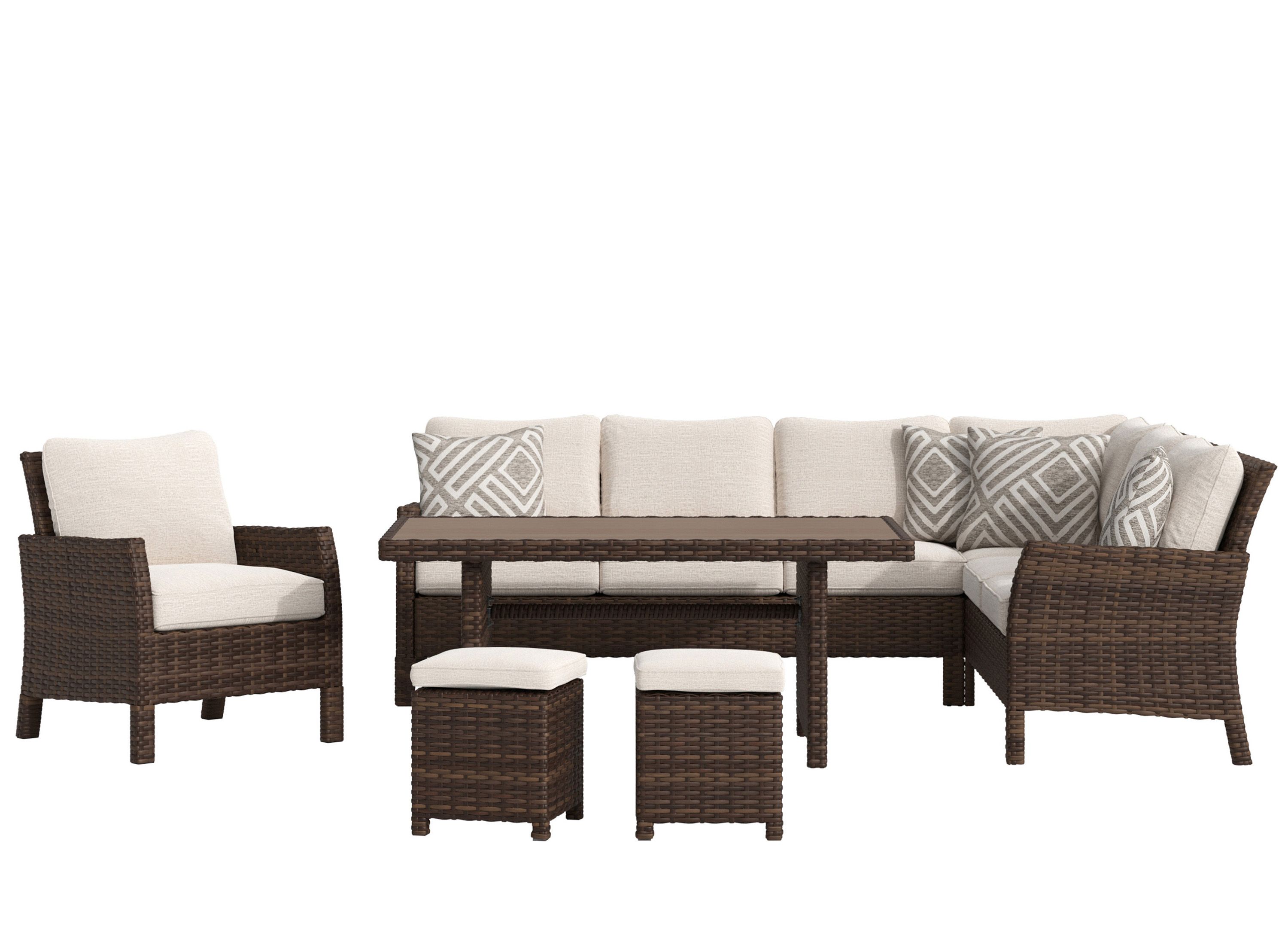 Marin 6pc. Outdoor Banquette Raymour & Flanigan