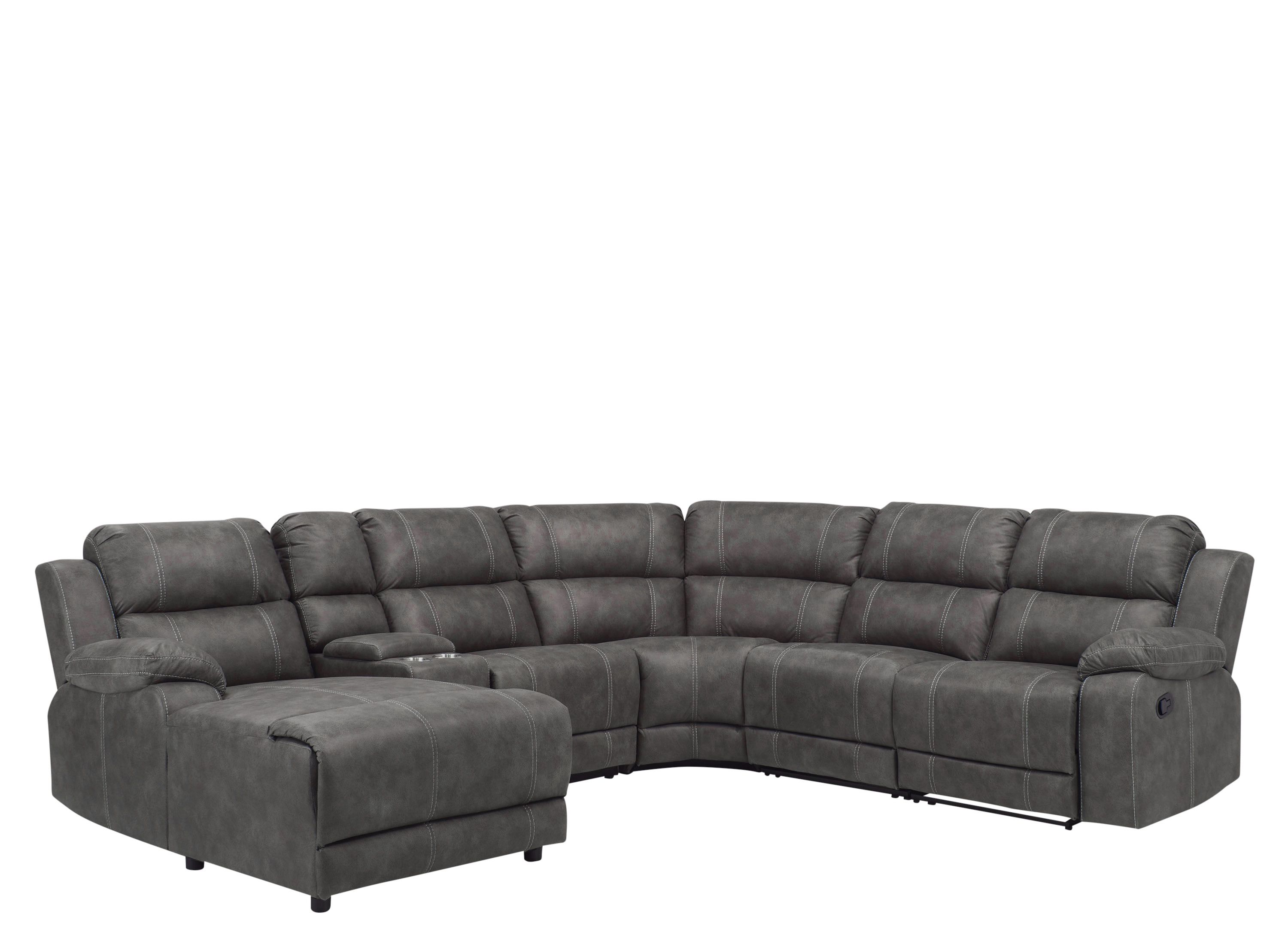 Lane radford discount fabric reclining sectional