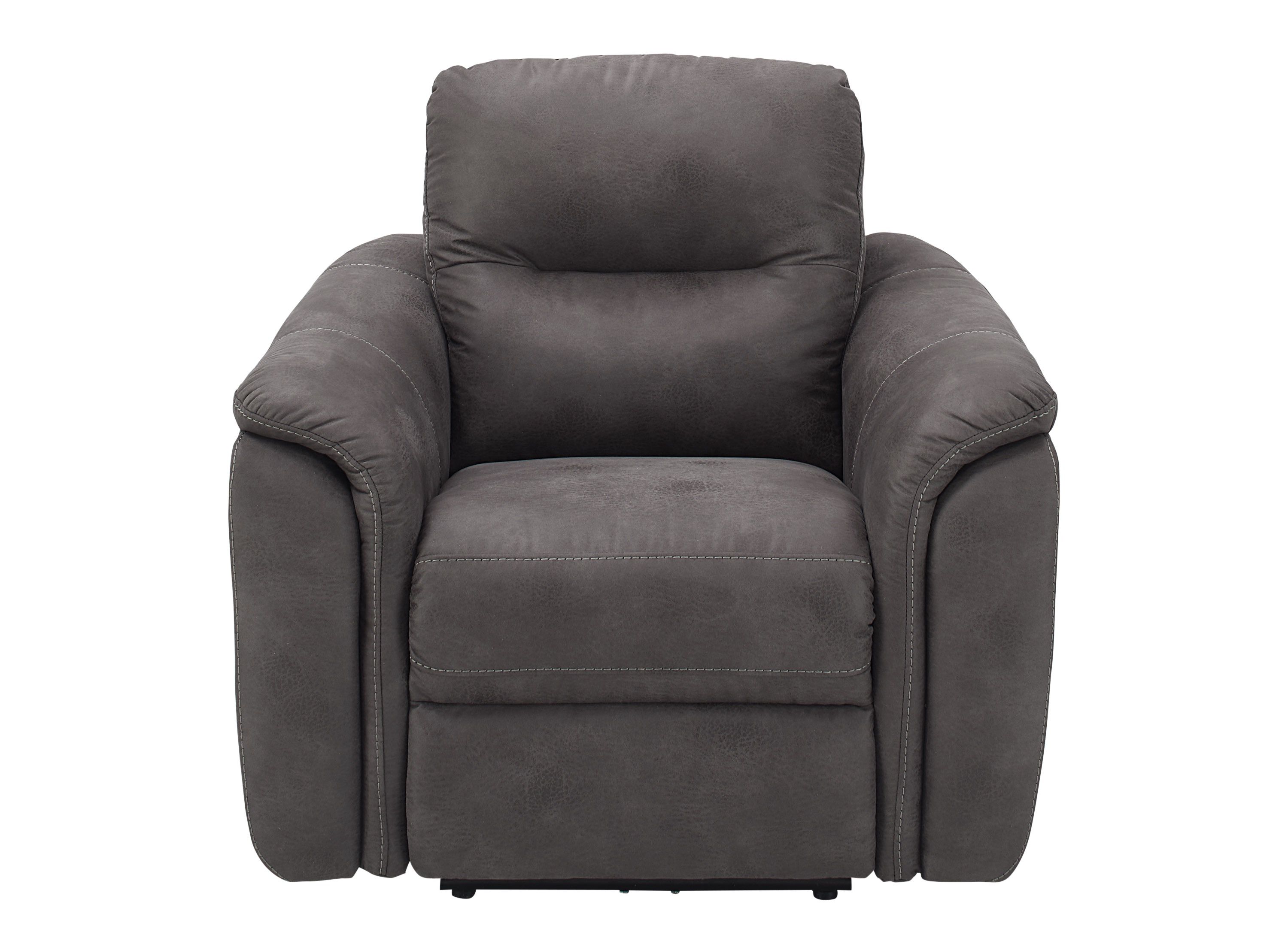 Rockland Microfiber Power Recliner Raymour Flanigan