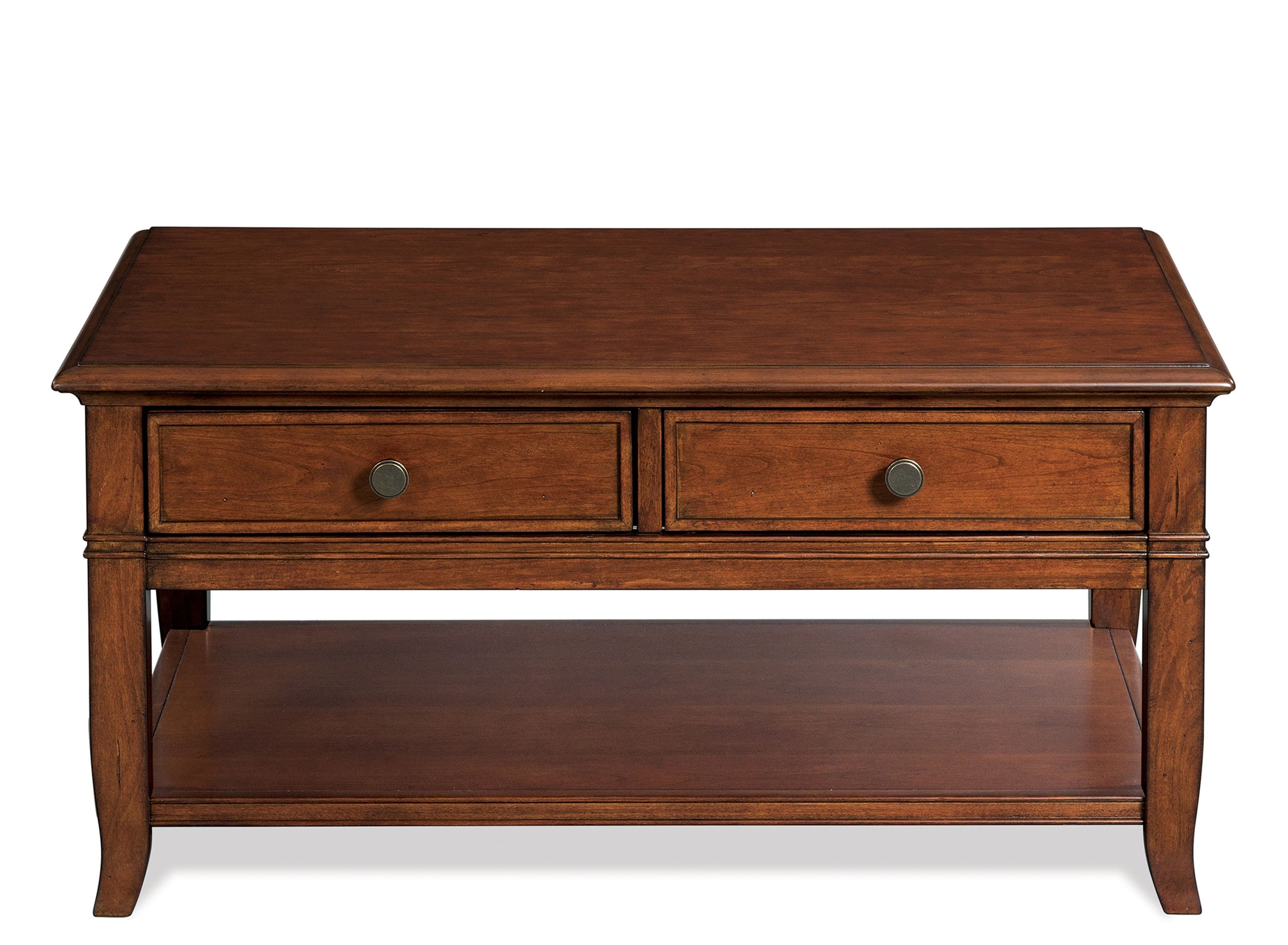 Mackie Rectangular Coffee Table w/ Casters Raymour & Flanigan