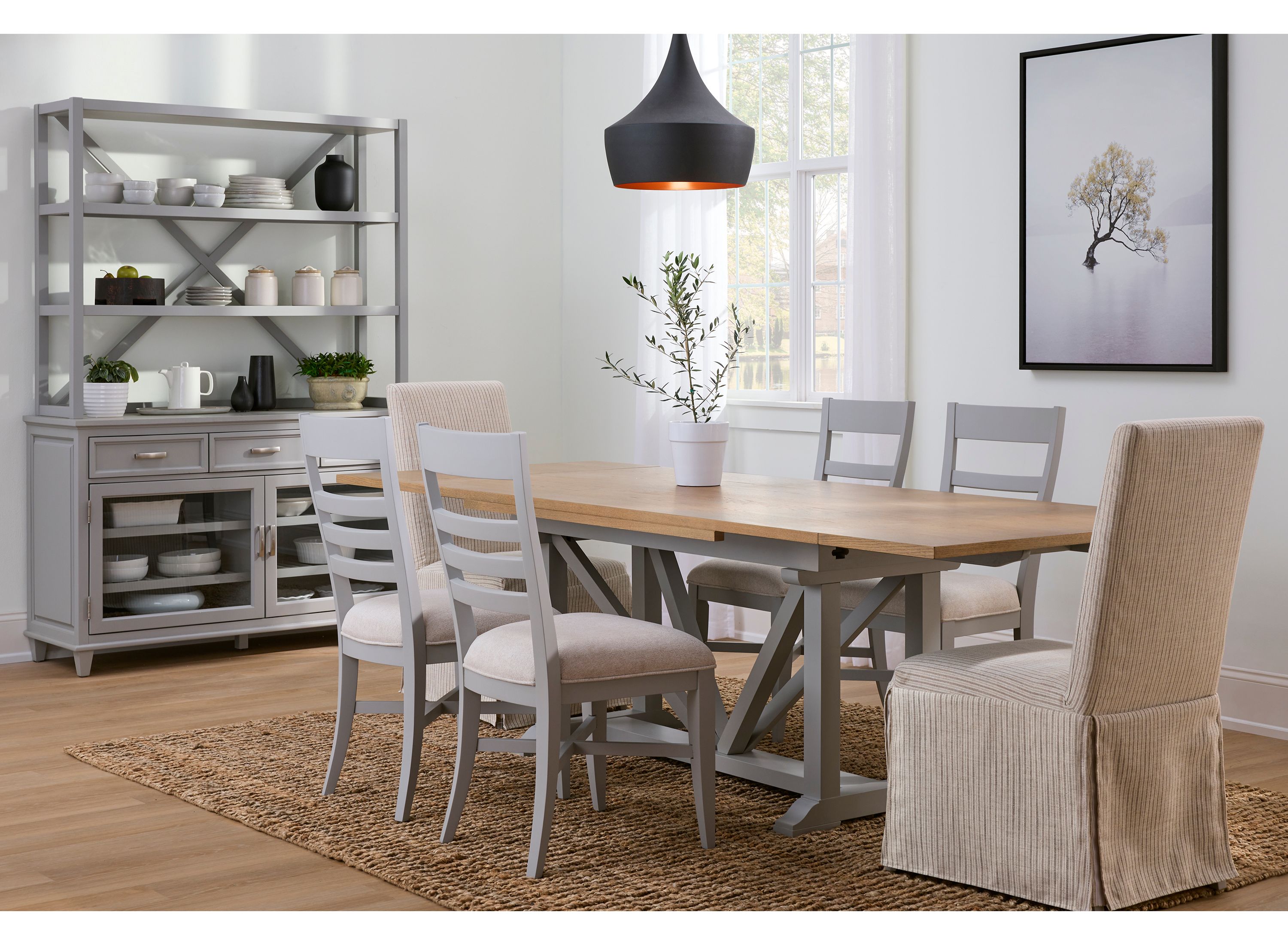 Raymour and flanigan online 7 piece dining set