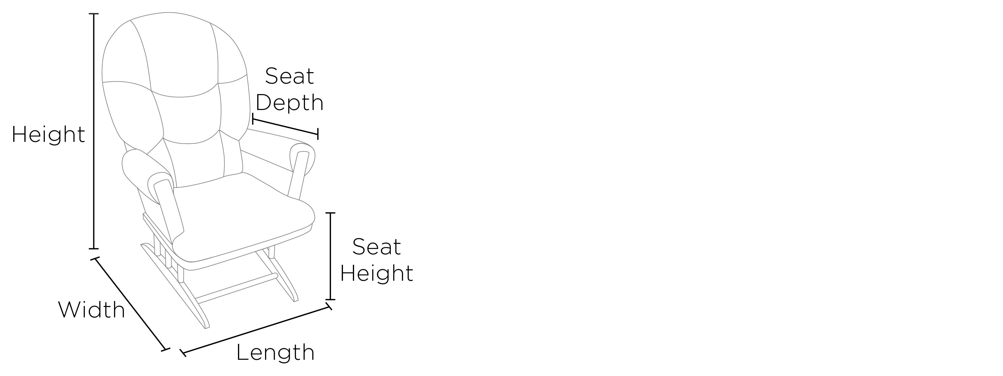 northcrest alexander glider rocker