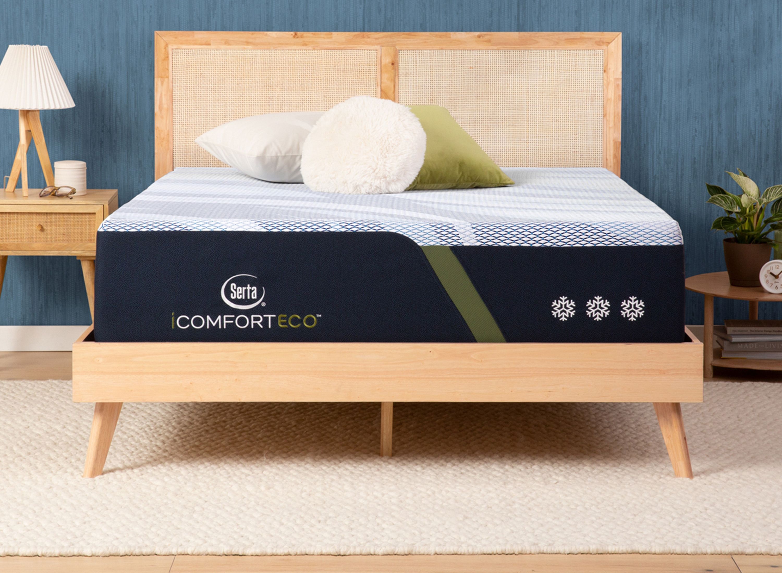 Serta F30LTX Firm Memory Foam Mattress with Natural Latex Raymour & Flanigan