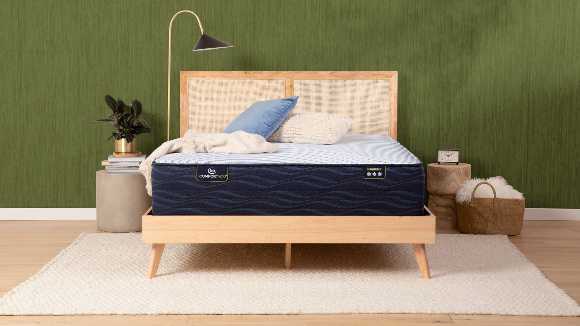 Serta S30LTX Medium Hybrid Mattress with Natural Latex