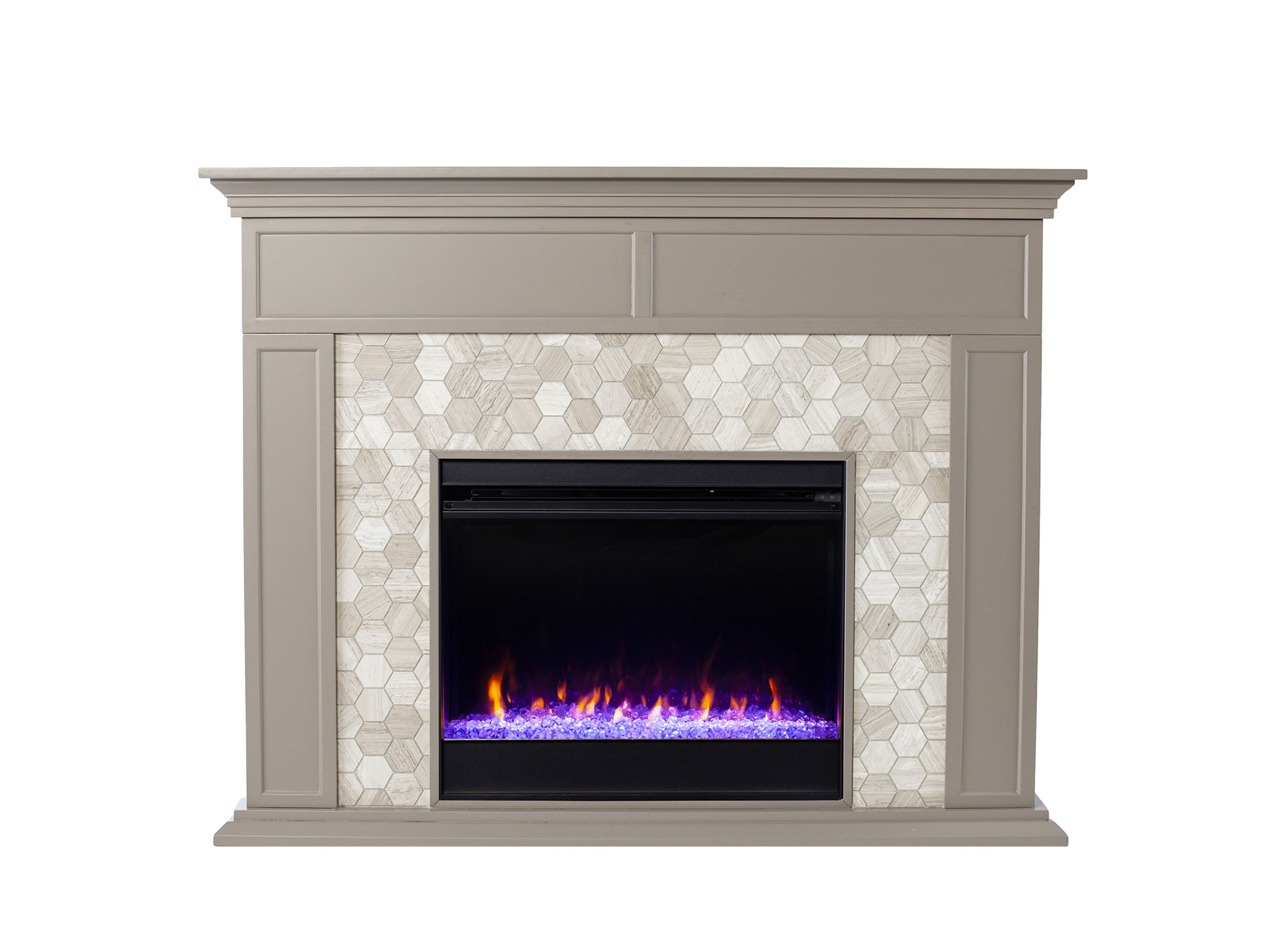 Payton Color Changing Fireplace Raymour & Flanigan