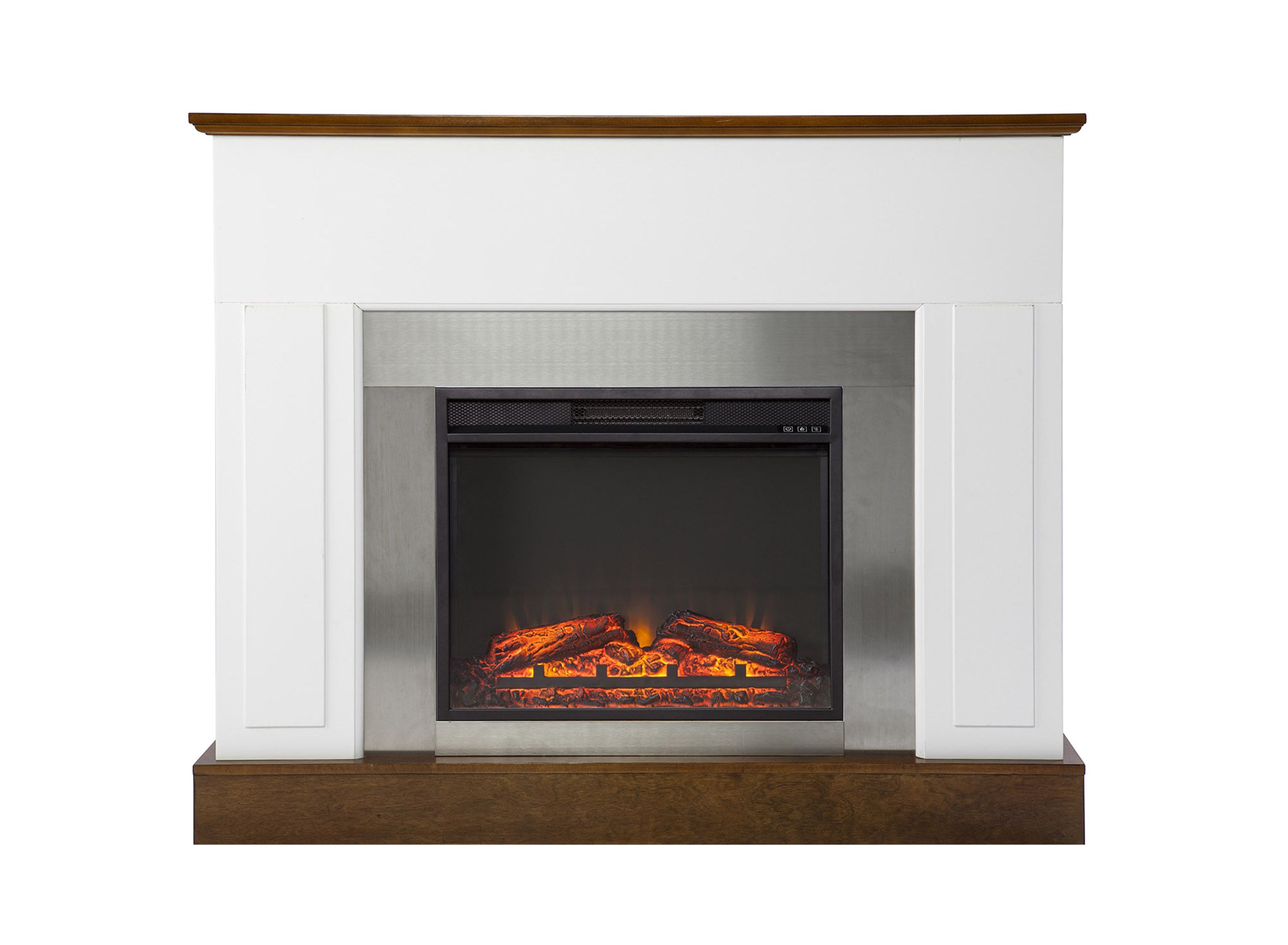Vicente Electric Fireplace Raymour & Flanigan