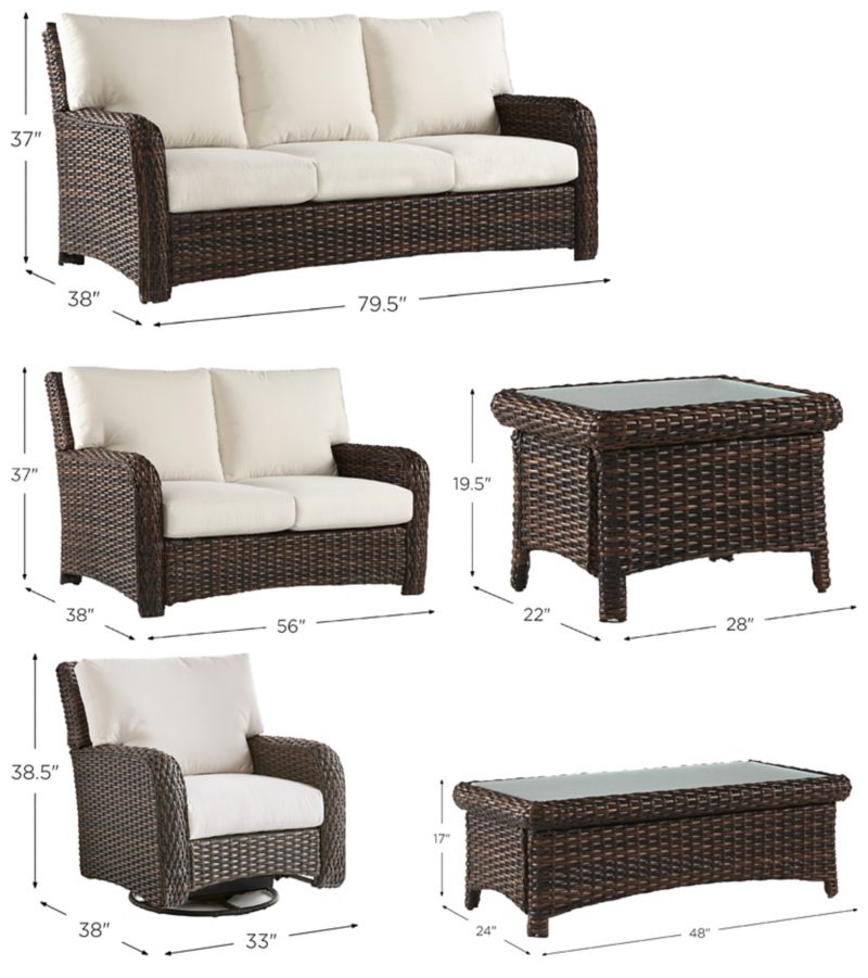 St Tropez 5 Pc. Patio Set Raymour & Flanigan